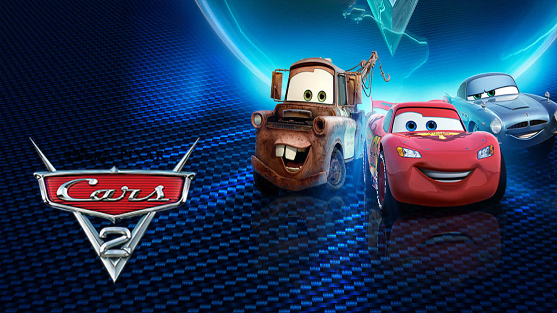 Lightning McQueen desafiando las probabilidades en el Autódromo Internacional de Tokio Fondos de pantalla