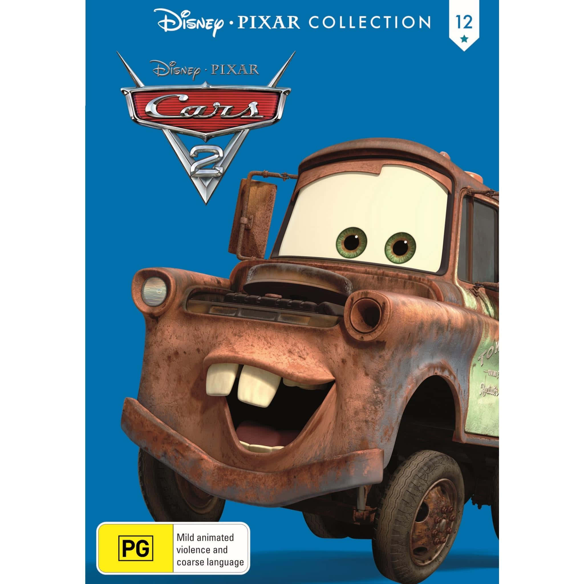 Lightning McQueen y Mater compitiendo en la carretera en Cars 2 Fondos de pantalla