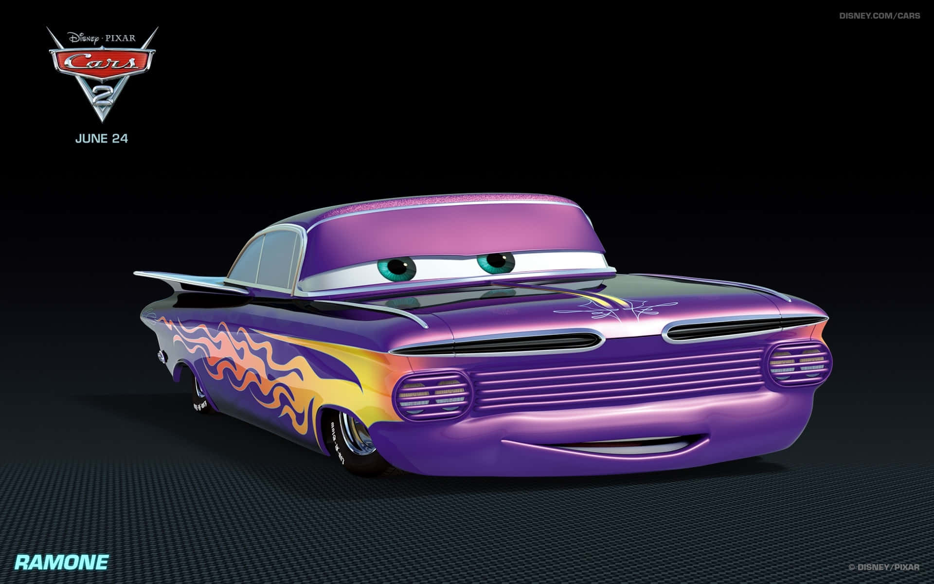Lightning McQueen y Mater observando Londres Fondos de pantalla