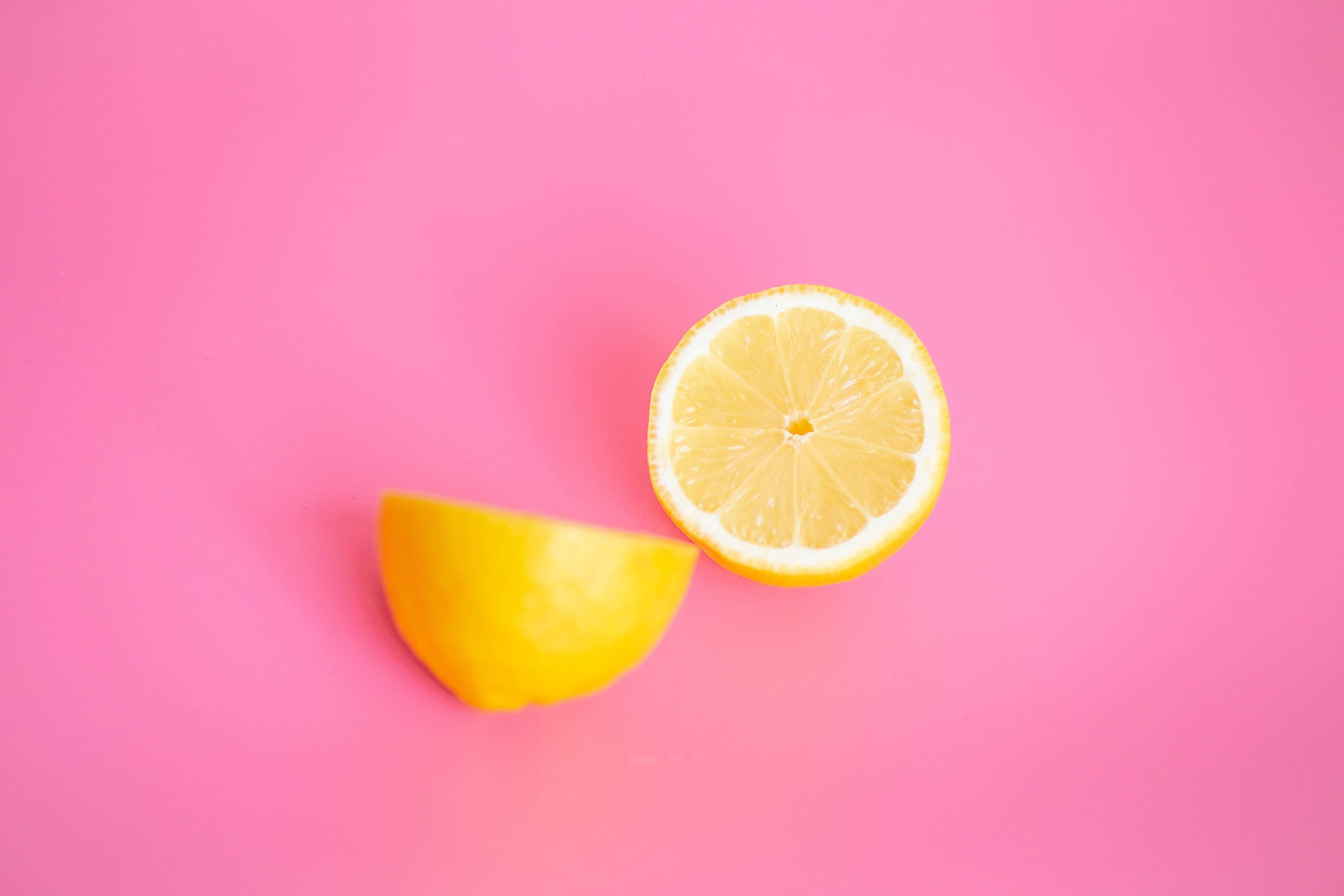 Limón en Rosa Fondos de pantalla