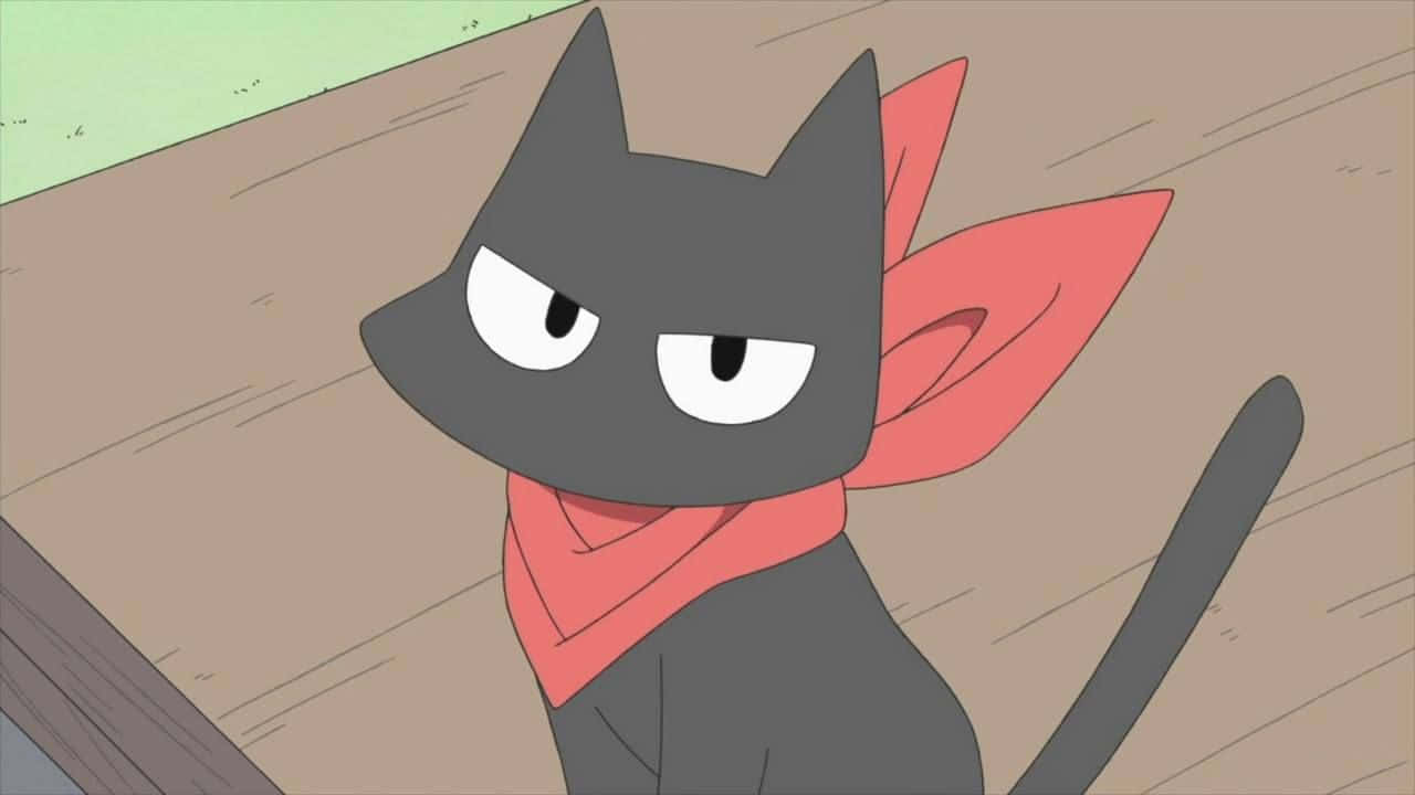 Linda gato anime mirando a la cámara Fondos de pantalla