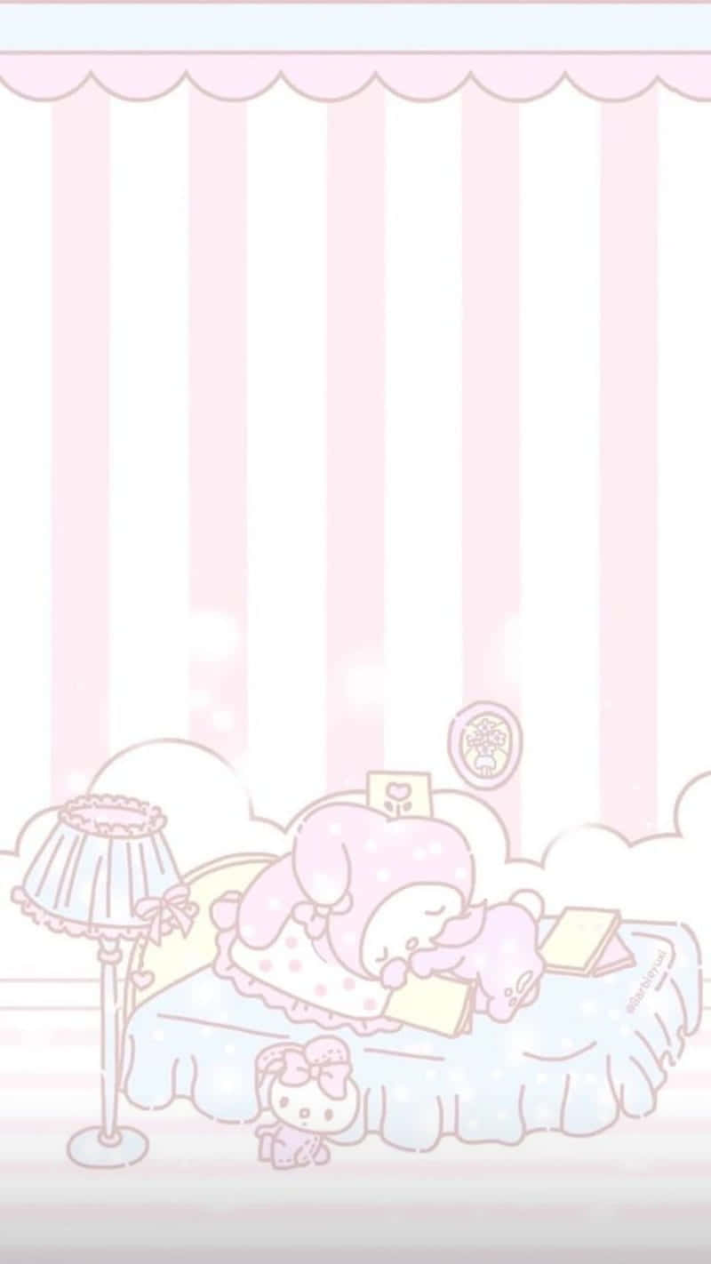 Linda My Melody durmiendo Fondos de pantalla