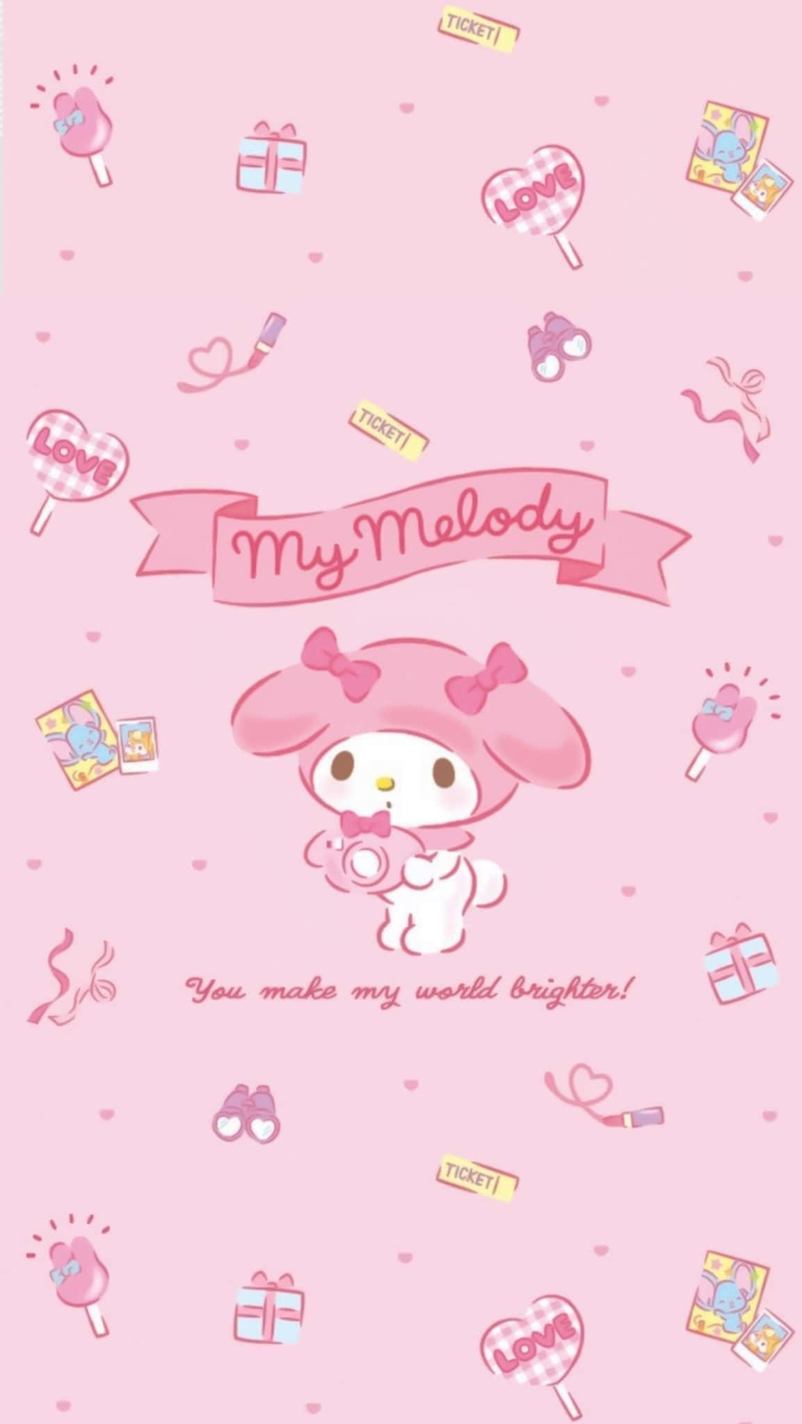 Linda My Melody Personaje de Sanrio Fondos de pantalla