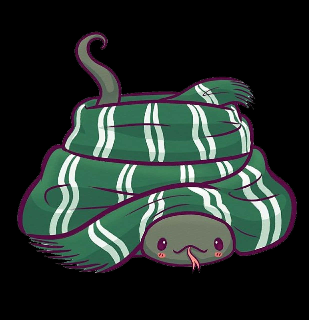 Linda serpiente de Slytherin sonrojada Fondos de pantalla