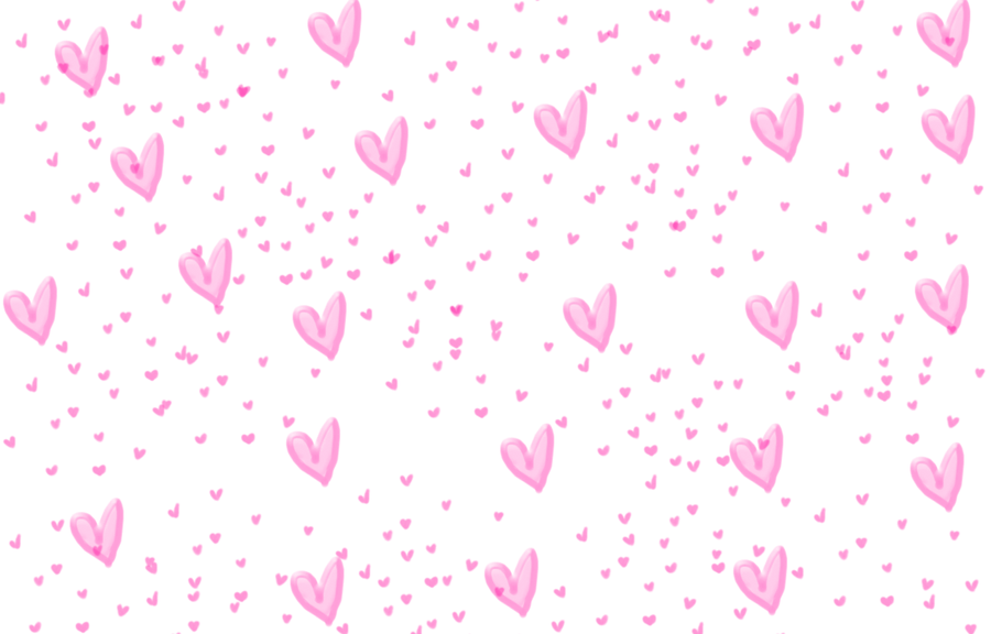 Lindas formas de corazones pequeños Fondos de pantalla