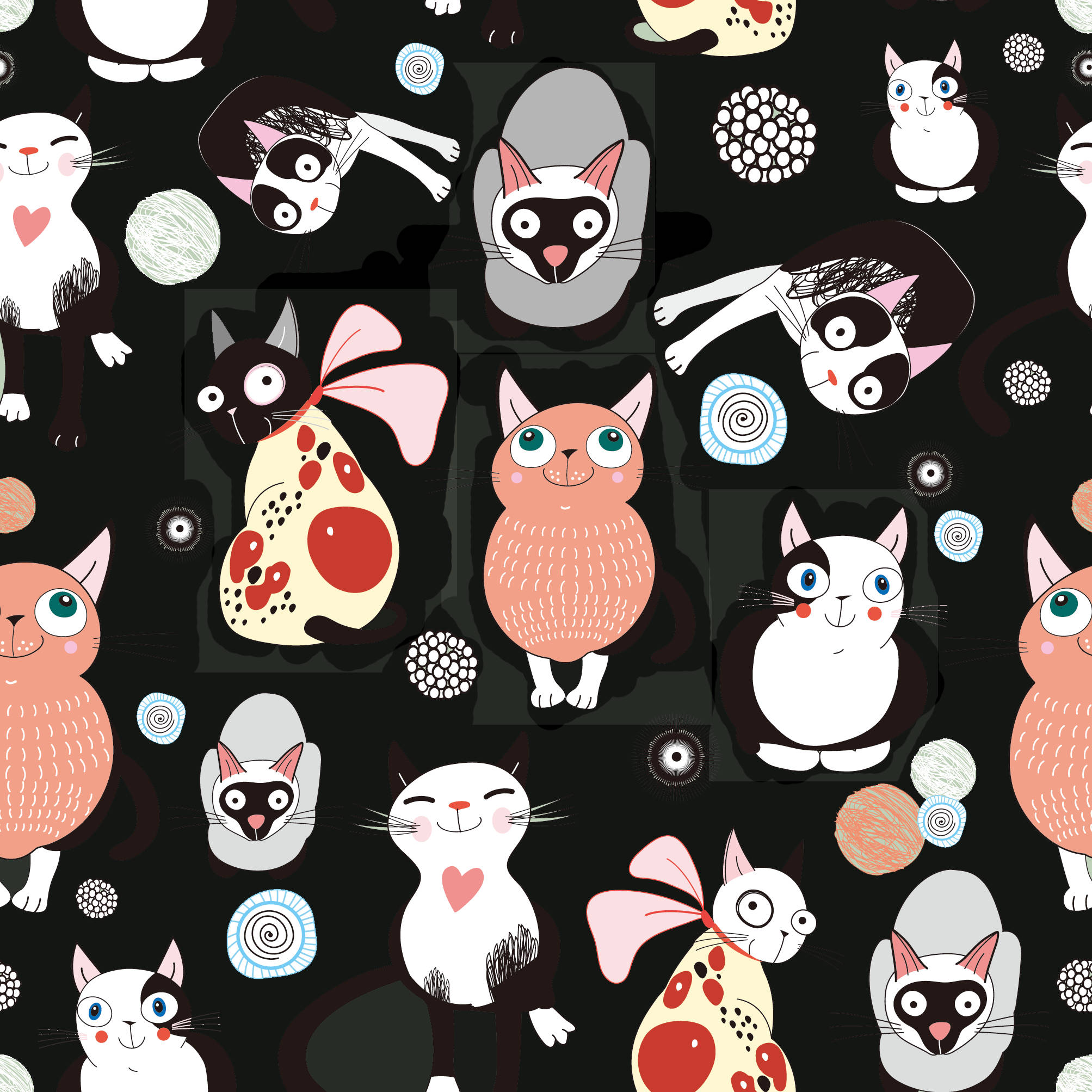Lindas Razas de Gatos Animados: ¡Descubre la Variedad! Fondos de pantalla