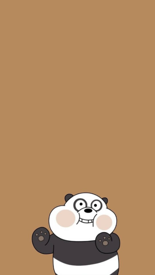 Lindos osos panda de dibujos animados estéticos Fondos de pantalla