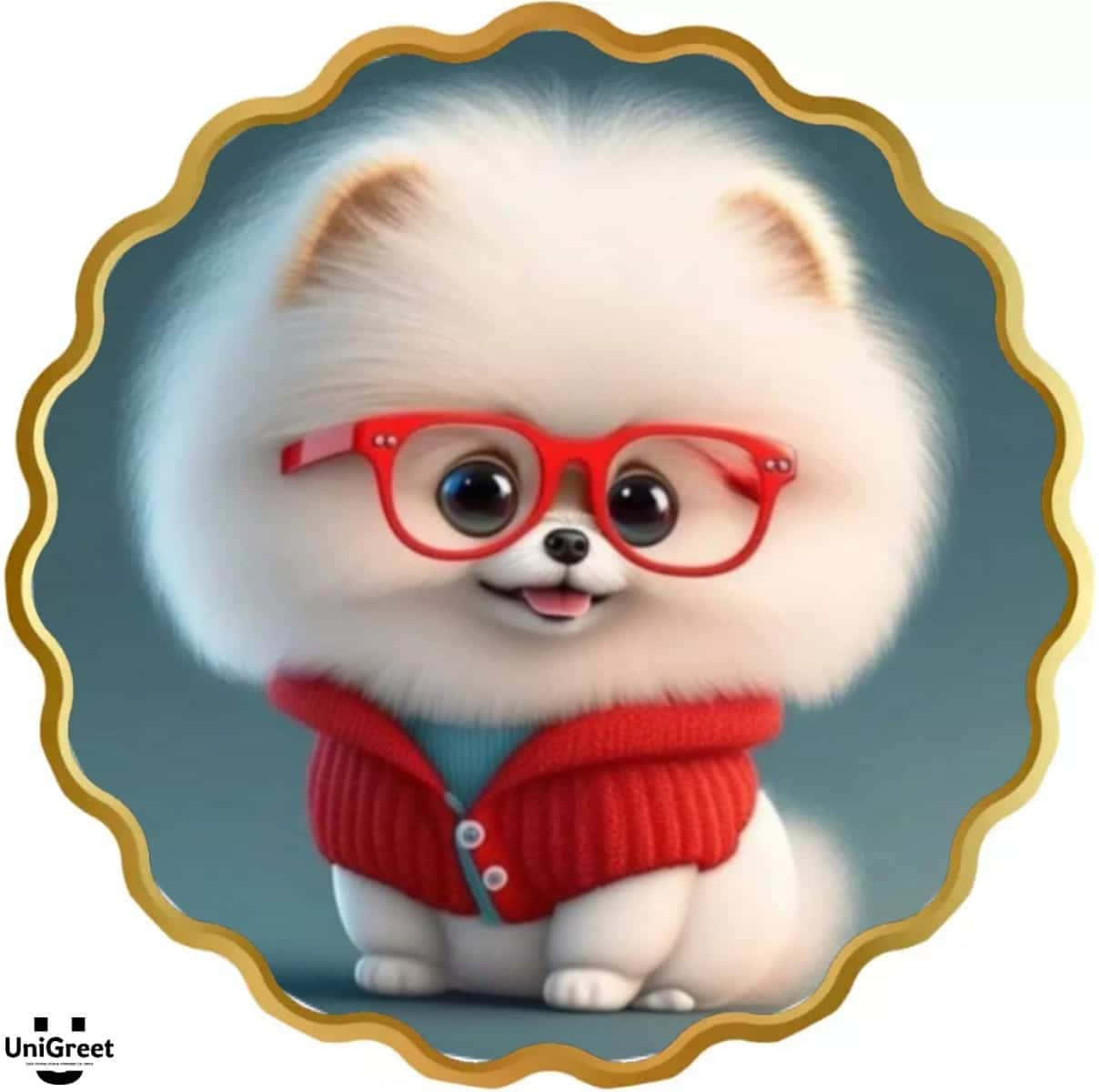 Lindos Perritos de Dibujos Animados para Foto de Perfil Fondos de pantalla