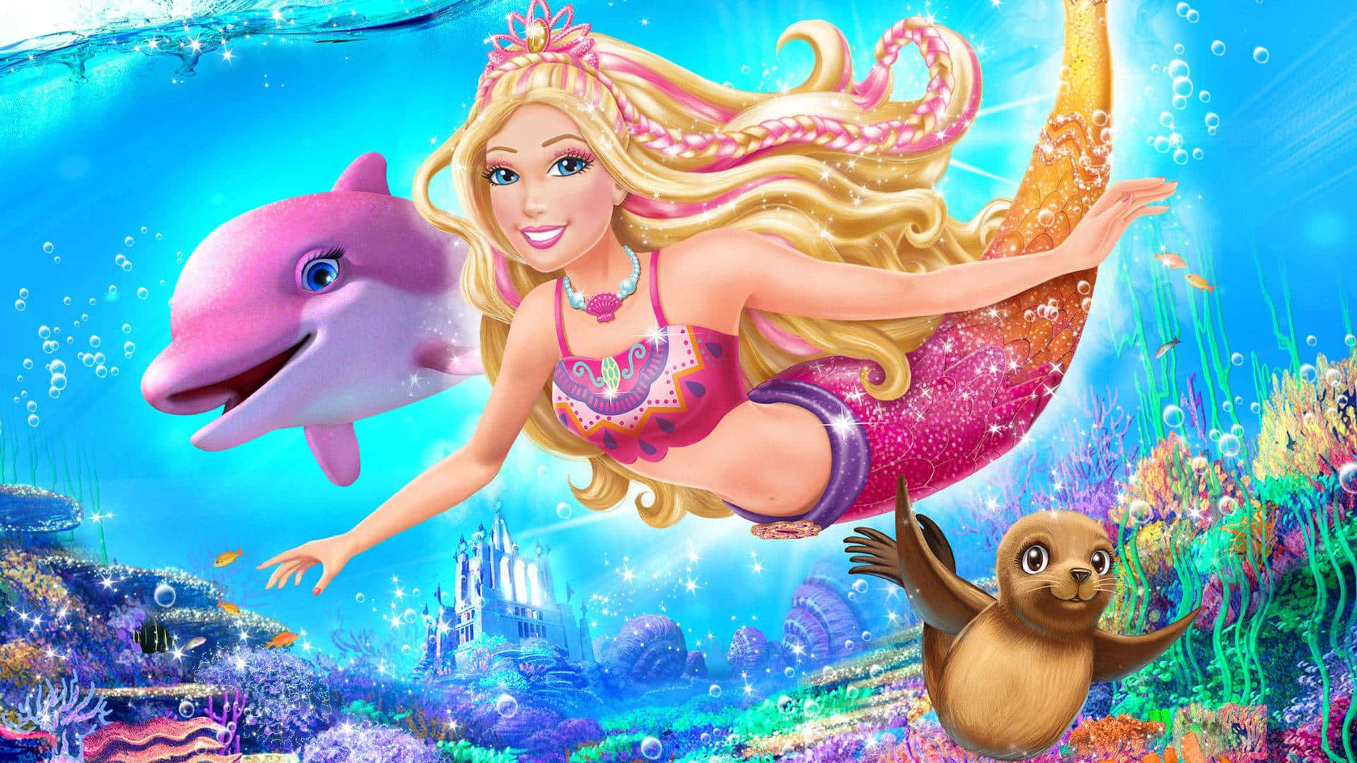 Lindos póster de Barbie en Barbie: Un cuento de sirena 2 Fondos de pantalla
