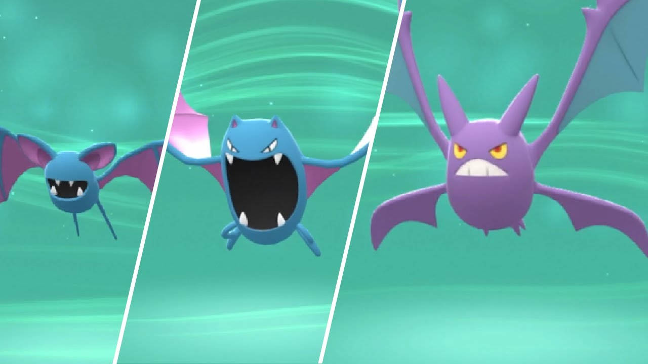 Línea evolutiva de Zubat en 3D Fondos de pantalla