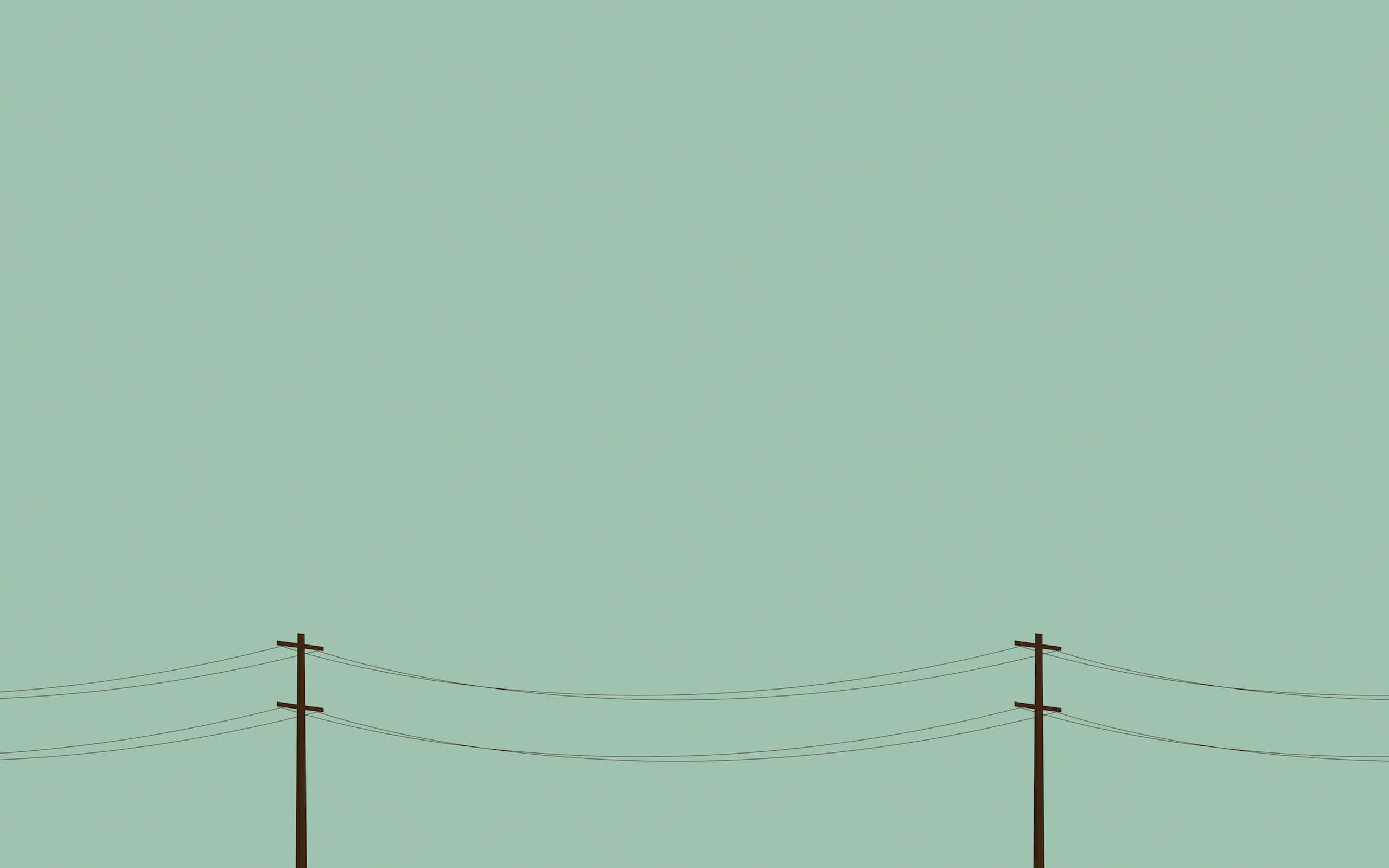 Líneas Eléctricas Minimalistas Simples Fondos de pantalla