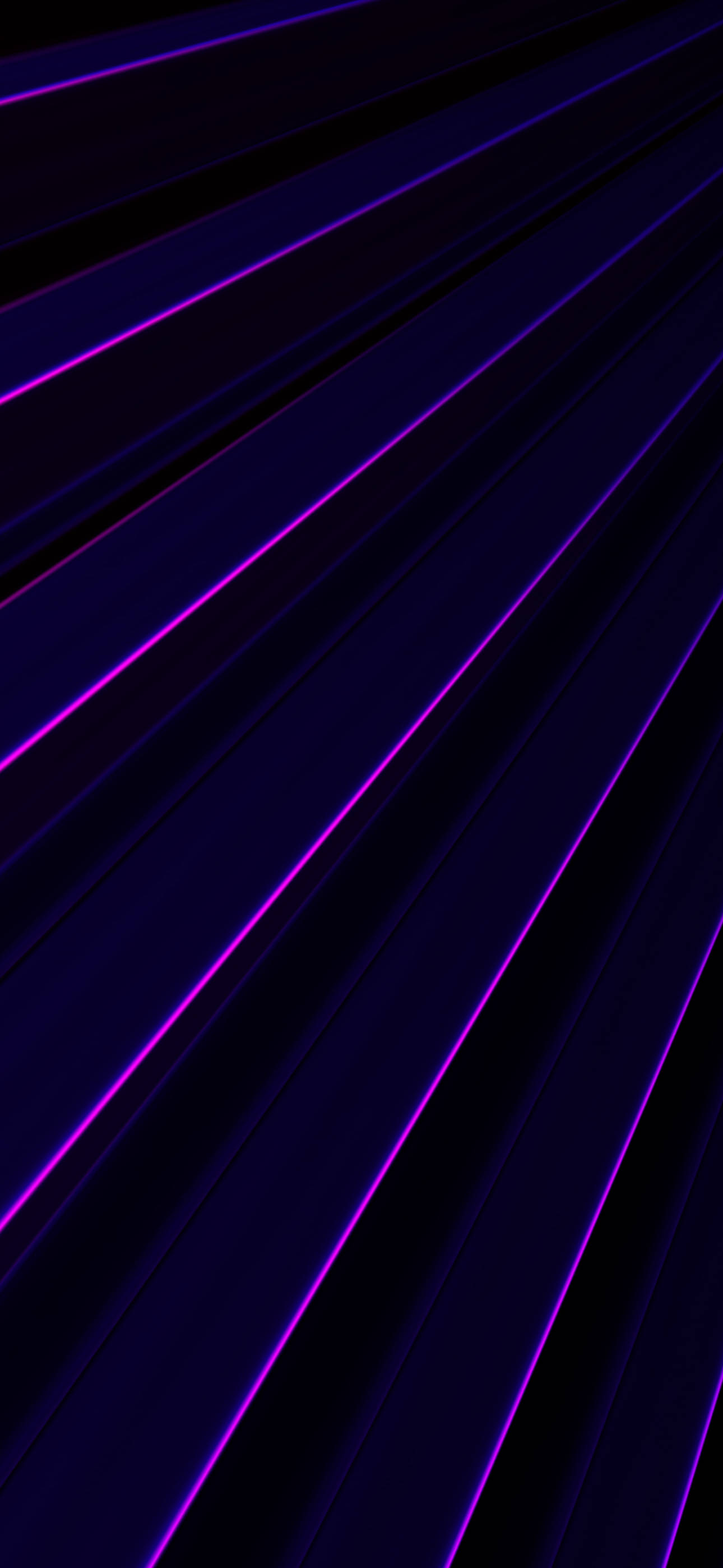 Líneas Estéticas Brillantes Negras y Moradas Fondos de pantalla