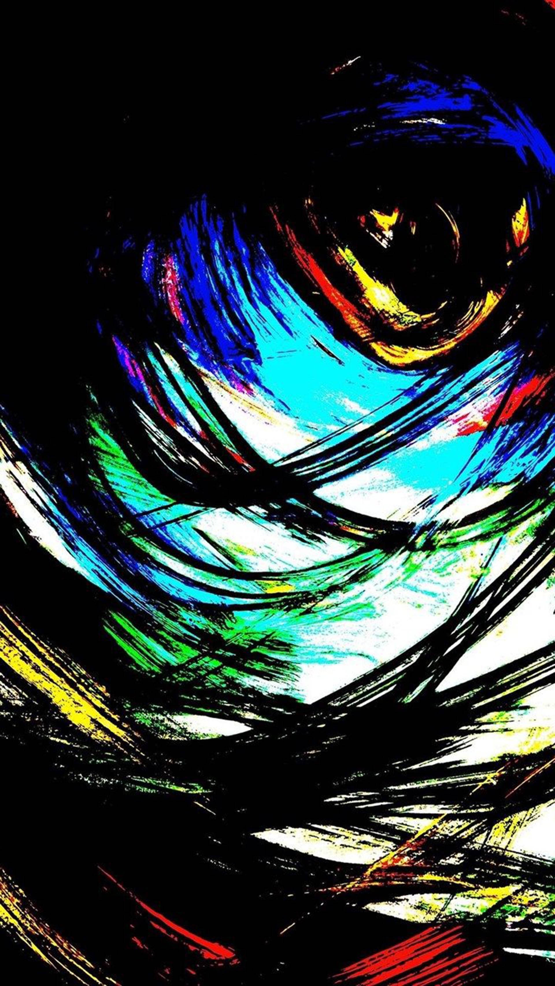 Líneas Grunge Estética Oscura y Psicodélica Fondos de pantalla