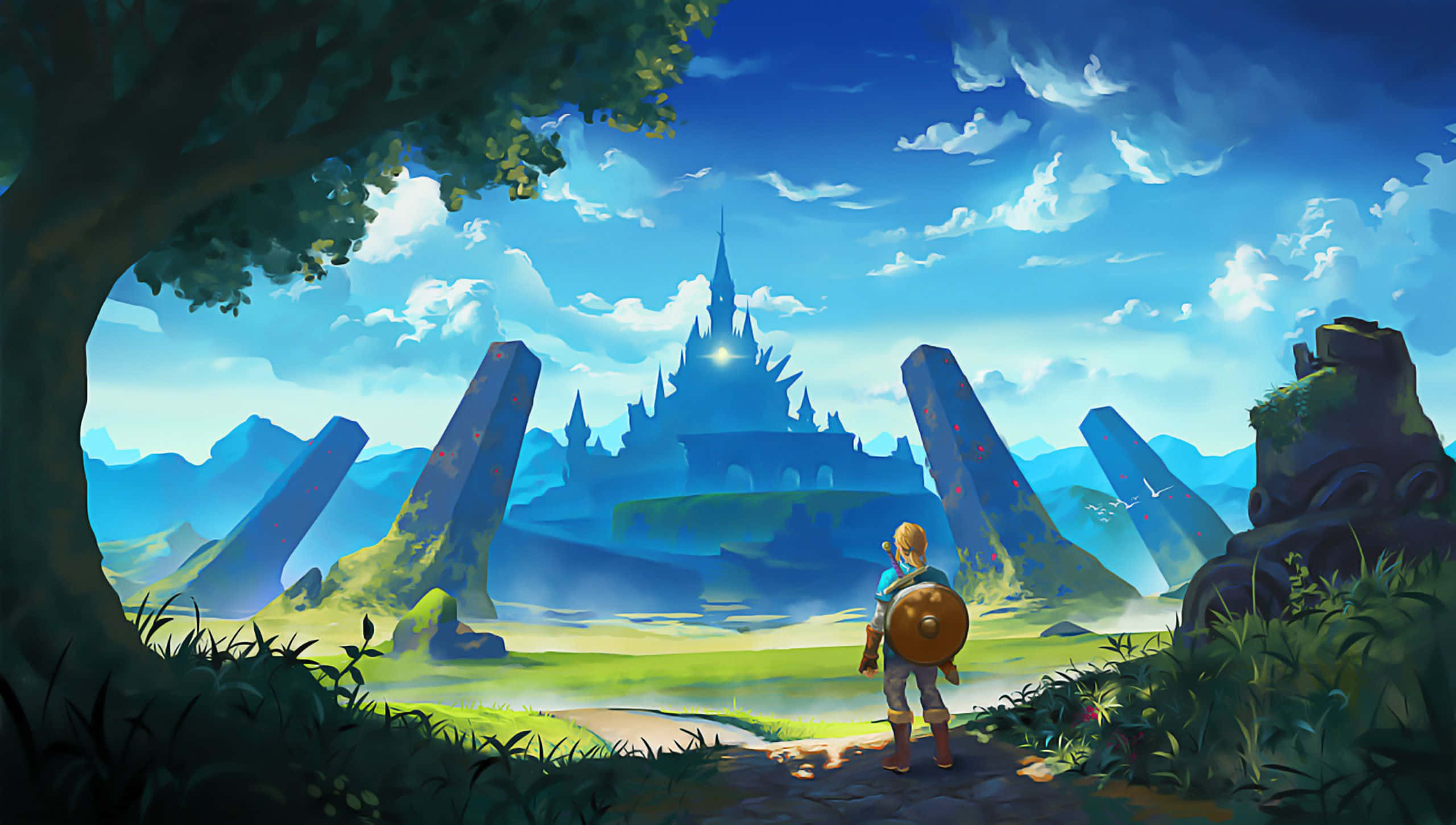 Link comienza sus aventuras Fondos de pantalla