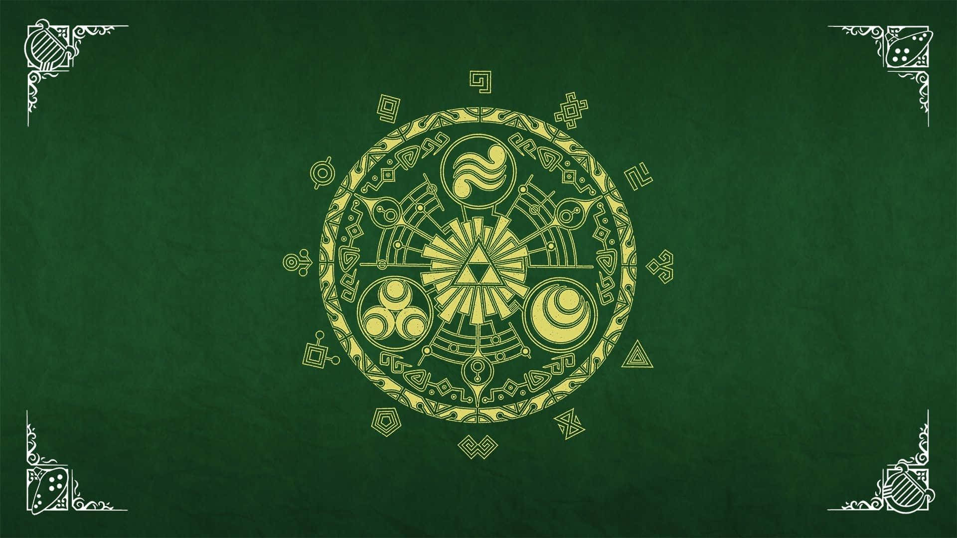 Link listo para enfrentar a sus enemigos en el mundo de The Legend Of Zelda Fondos de pantalla