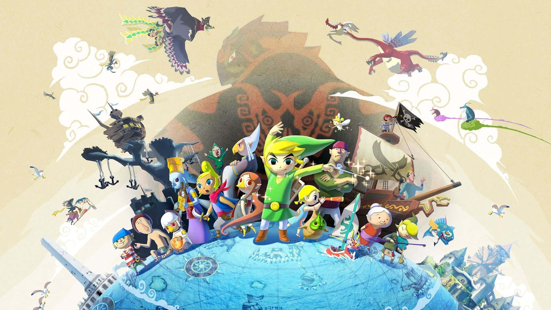 Link se prepara para su aventura Fondos de pantalla