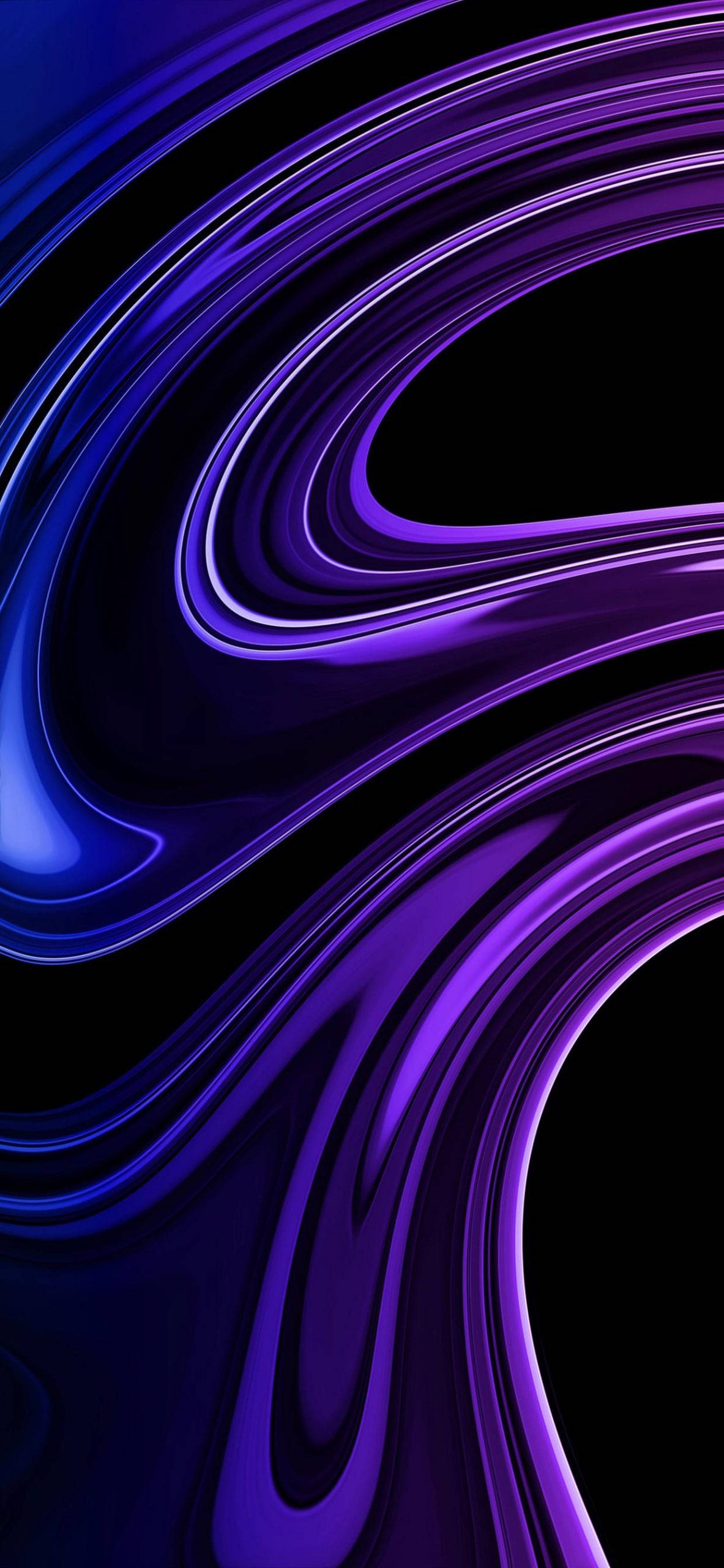 Líquido Púrpura iPhone 12 Fondos de pantalla