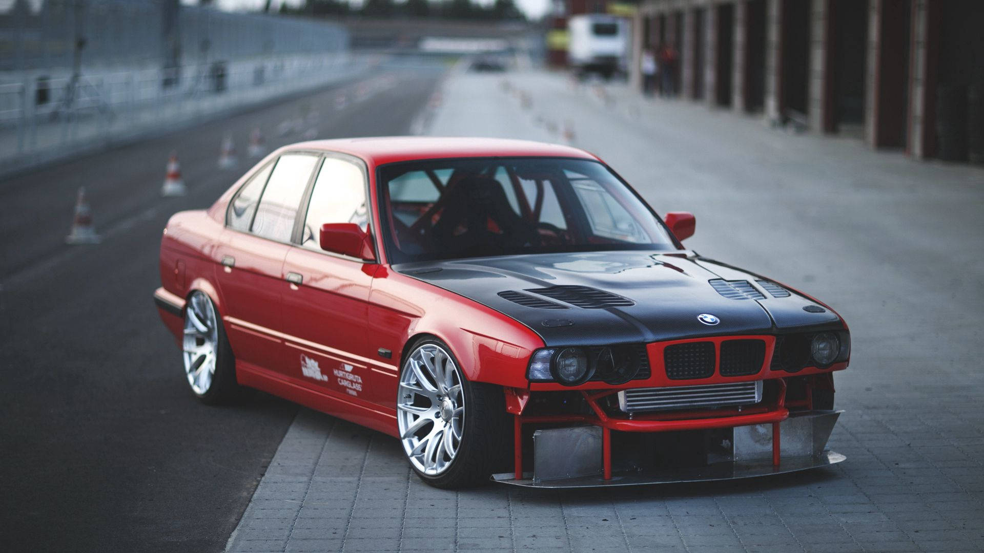 BMW E46 Rojo Full HD
