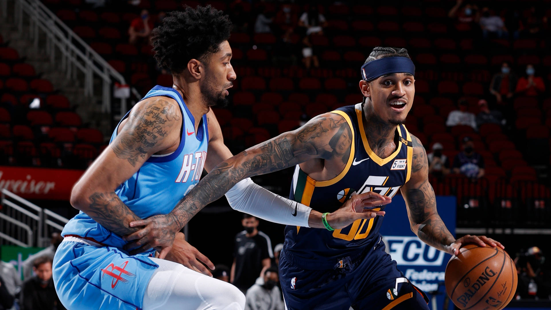 Llamativo jugador de baloncesto Jordan Clarkson Fondos de pantalla