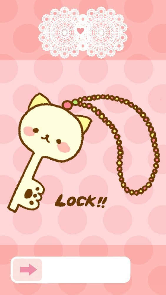 Llave Kawaii de Gato Fondos de pantalla