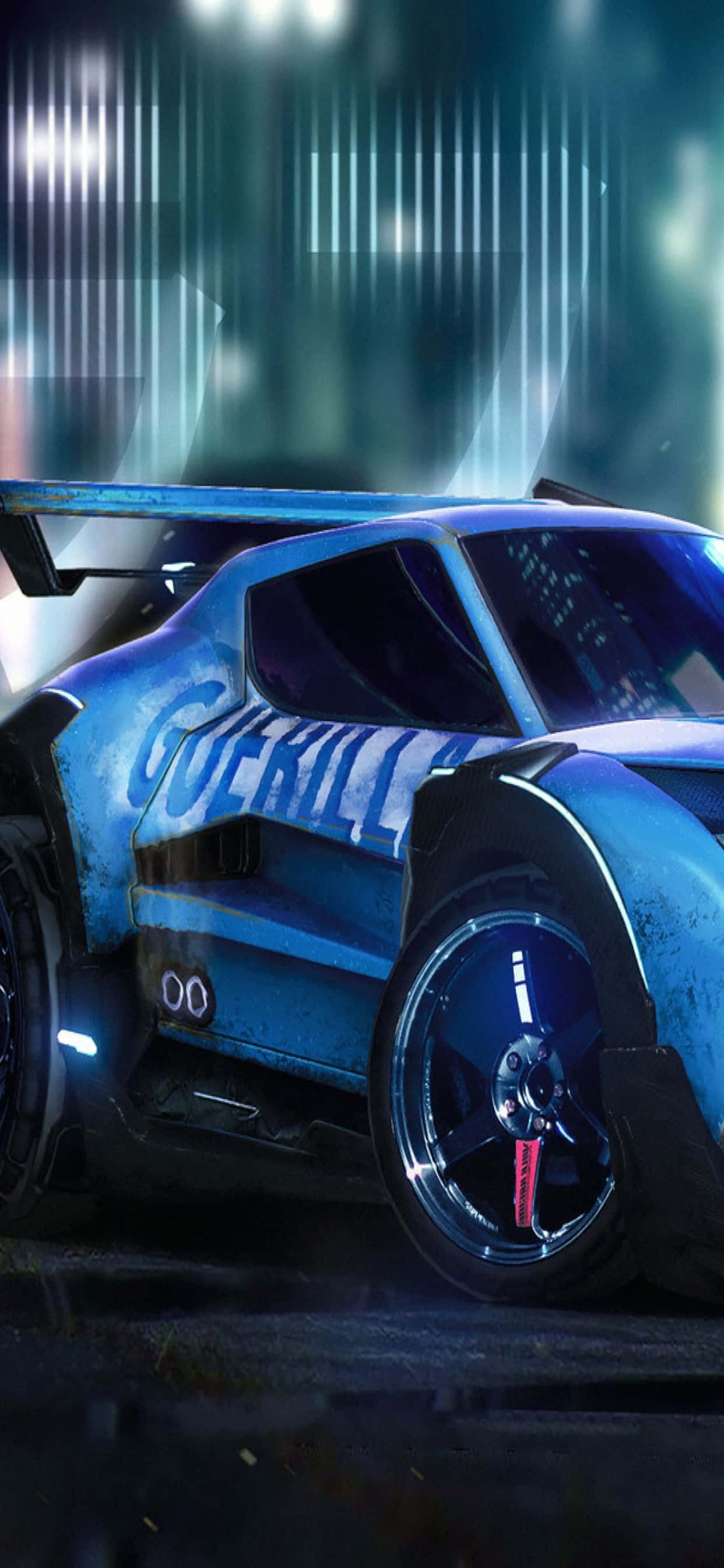 Llega a la cima del mundo acelerado y frenético de Rocket League con iPhone Xs Max Fondos de pantalla