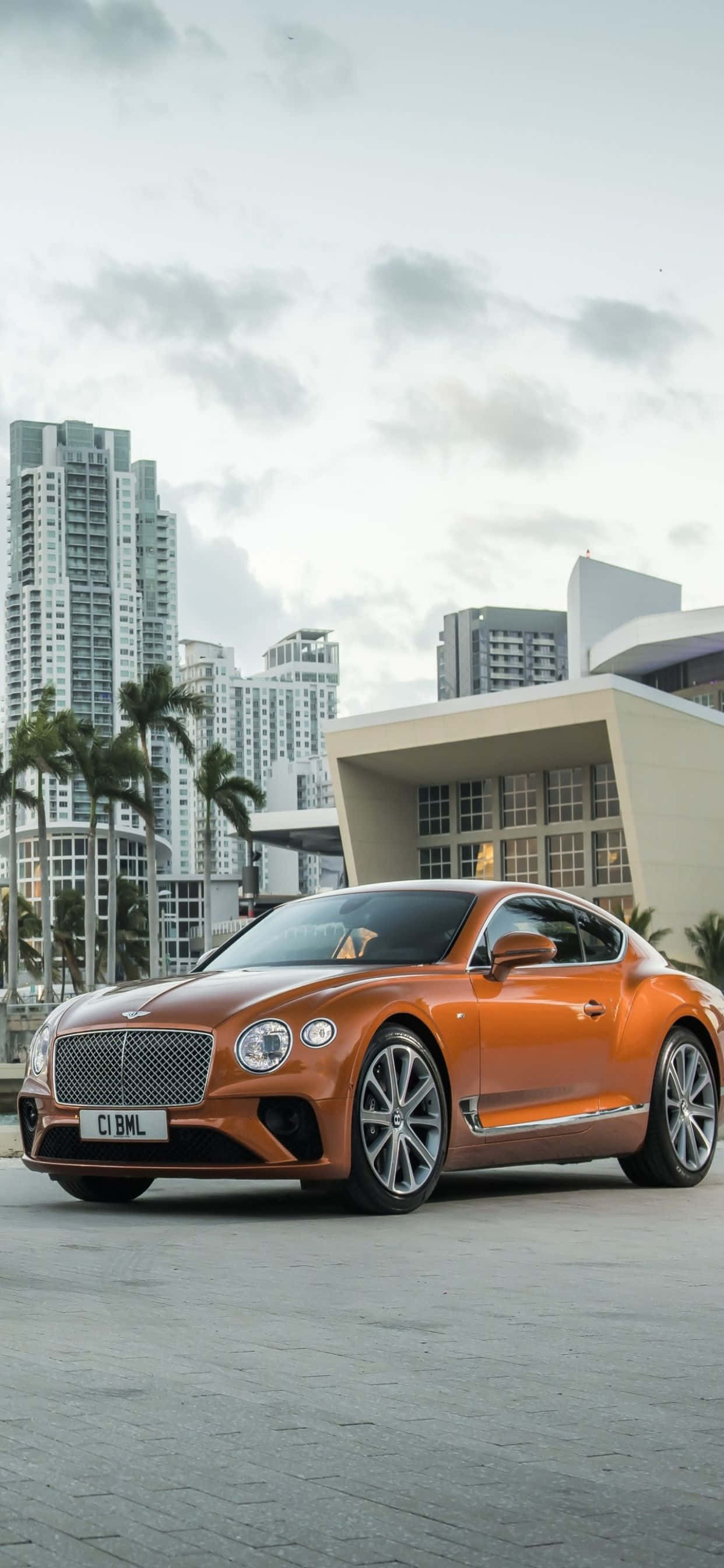 Lleva el lujo al siguiente nivel con el iPhone Xs Max Bentley Fondos de pantalla