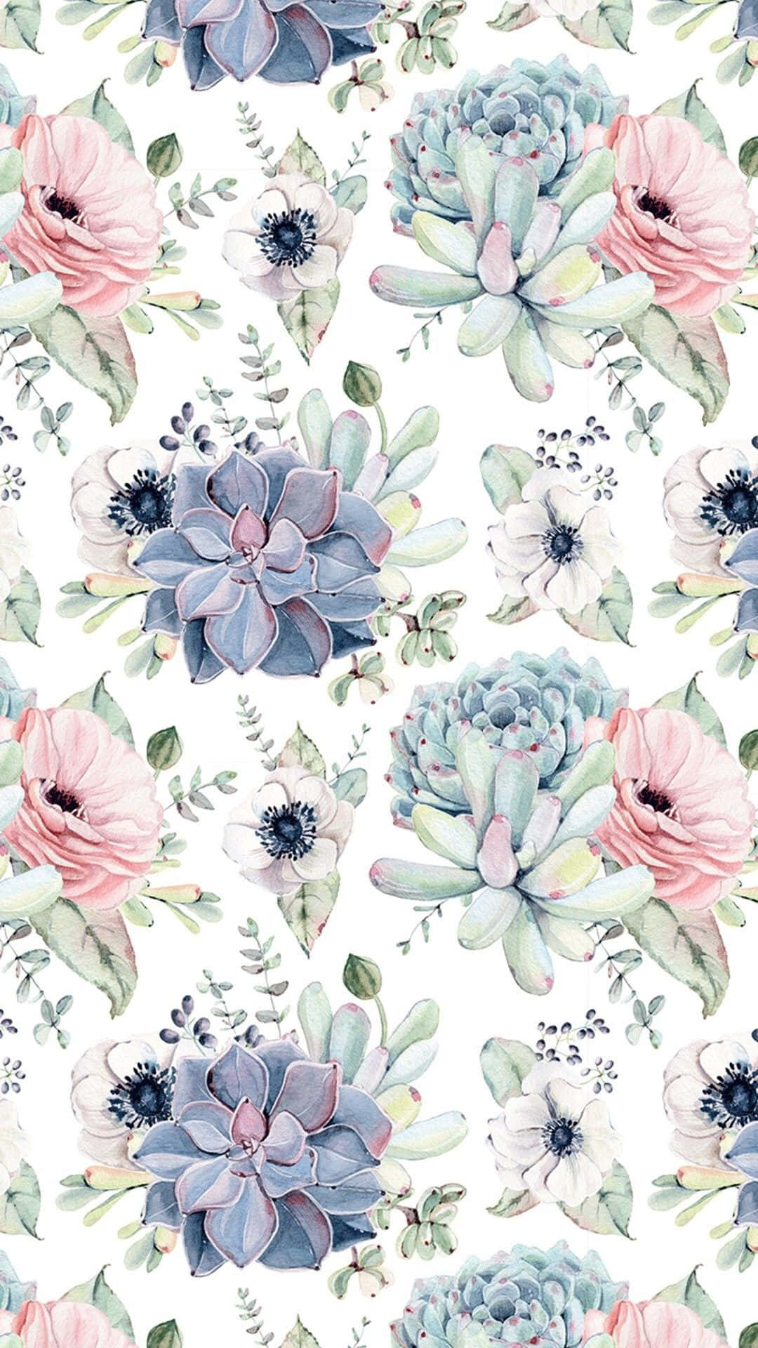 Lleva la belleza de la primavera a tu iPhone con este impresionante fondo de flores Fondos de pantalla