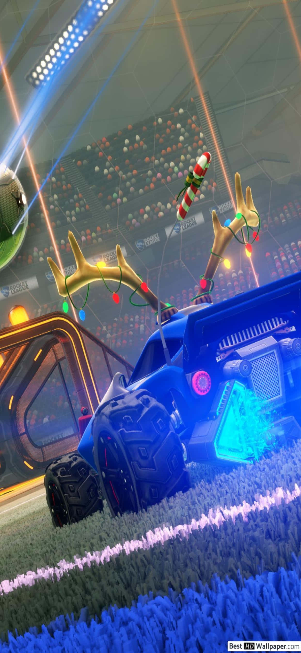 Lleva tu juego al siguiente nivel con el iPhone Xs Max y Rocket League Fondos de pantalla