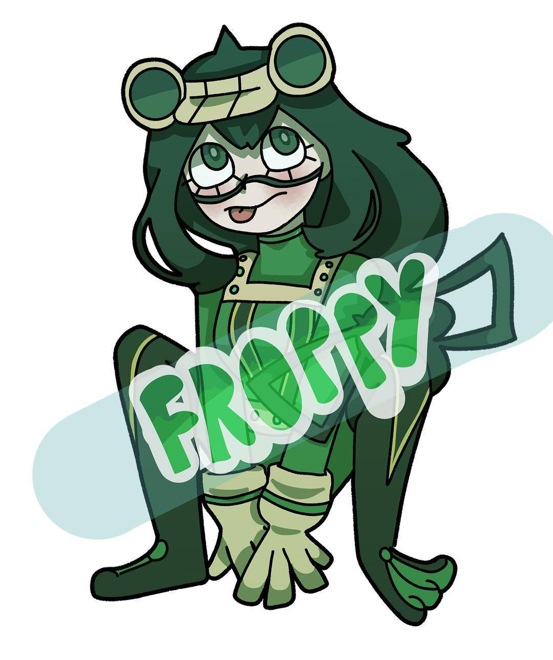Lluviosa Heroína: Dibujo de Froppy Fondos de pantalla