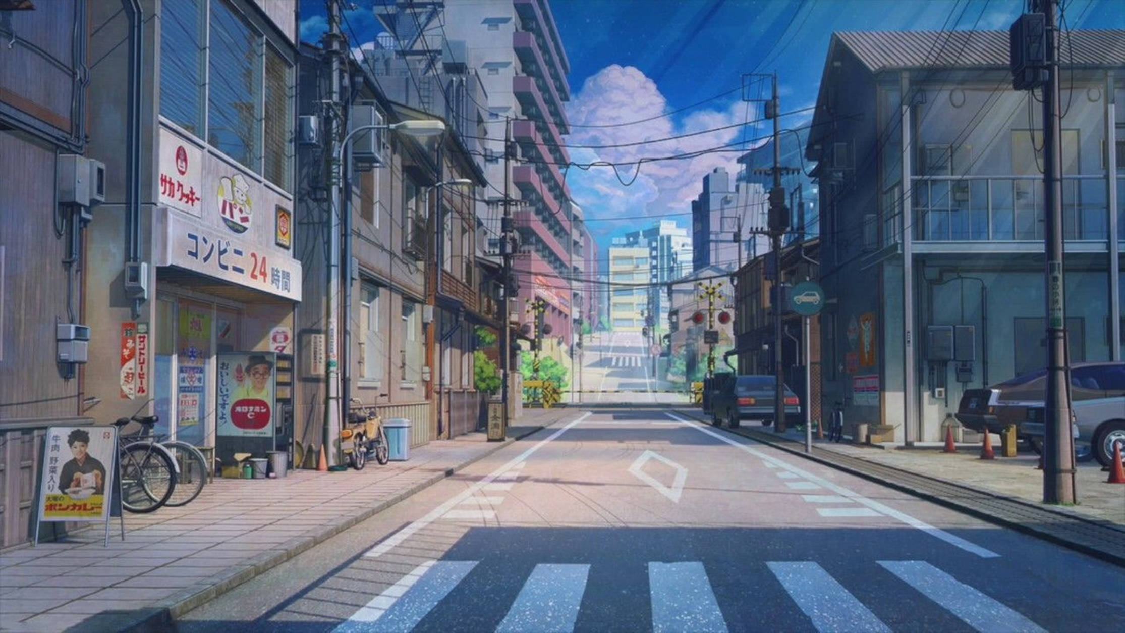 Lo Fi Anime Calle Tokio Japón Fondos de pantalla