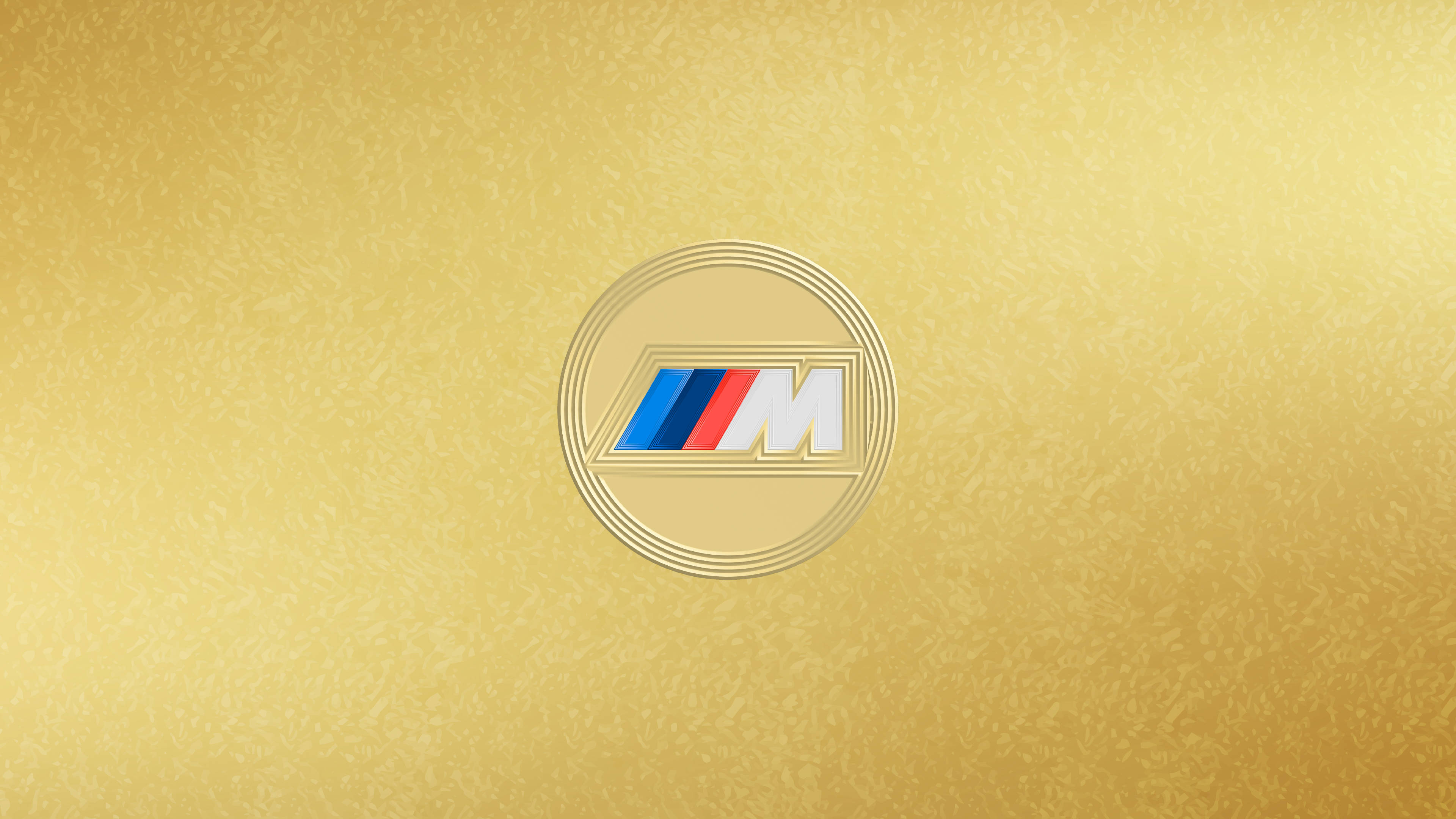 Logo BMW M Dorado Fondos de pantalla