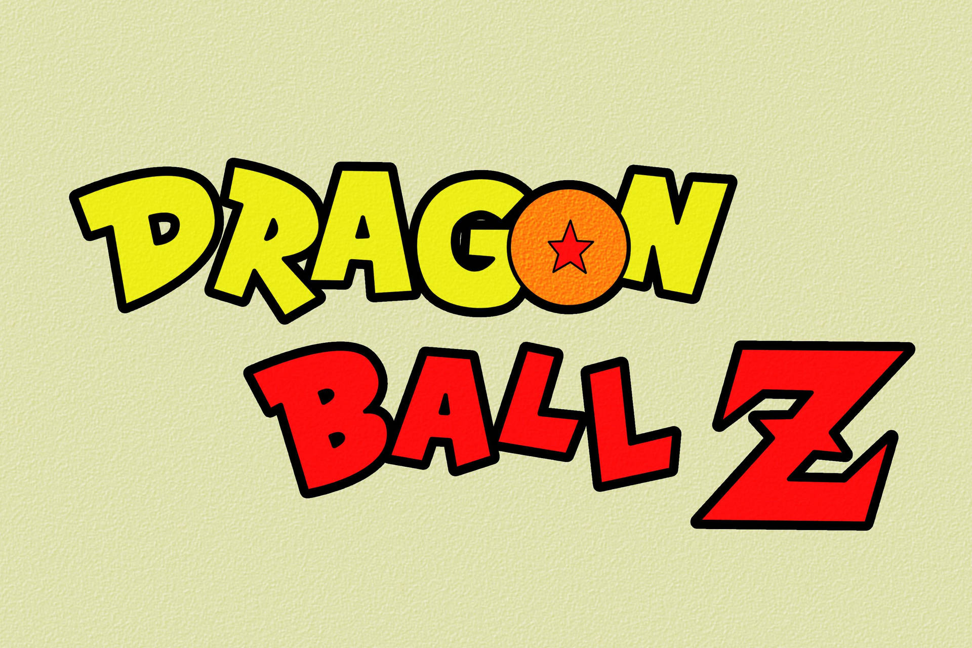 Logo bonito de Dbz