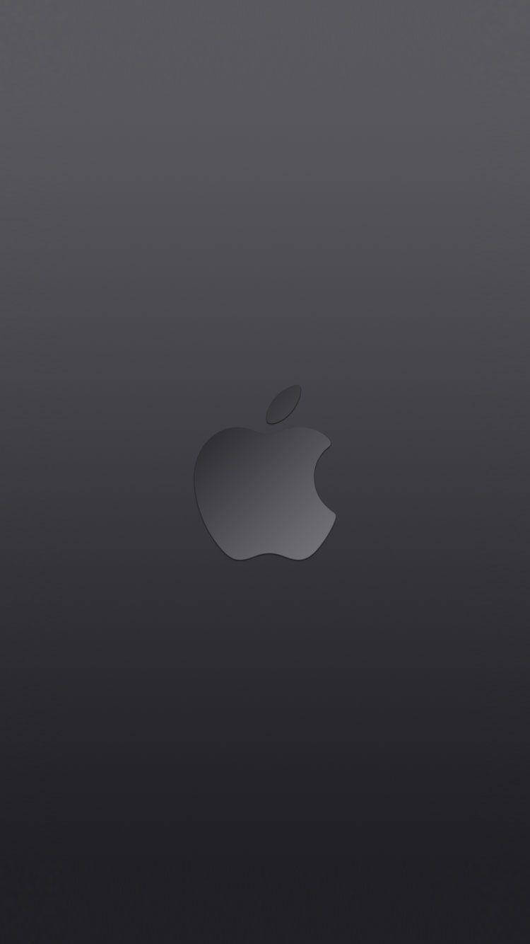 Logo de Apple Negro Mate iPhone SE Fondos de pantalla