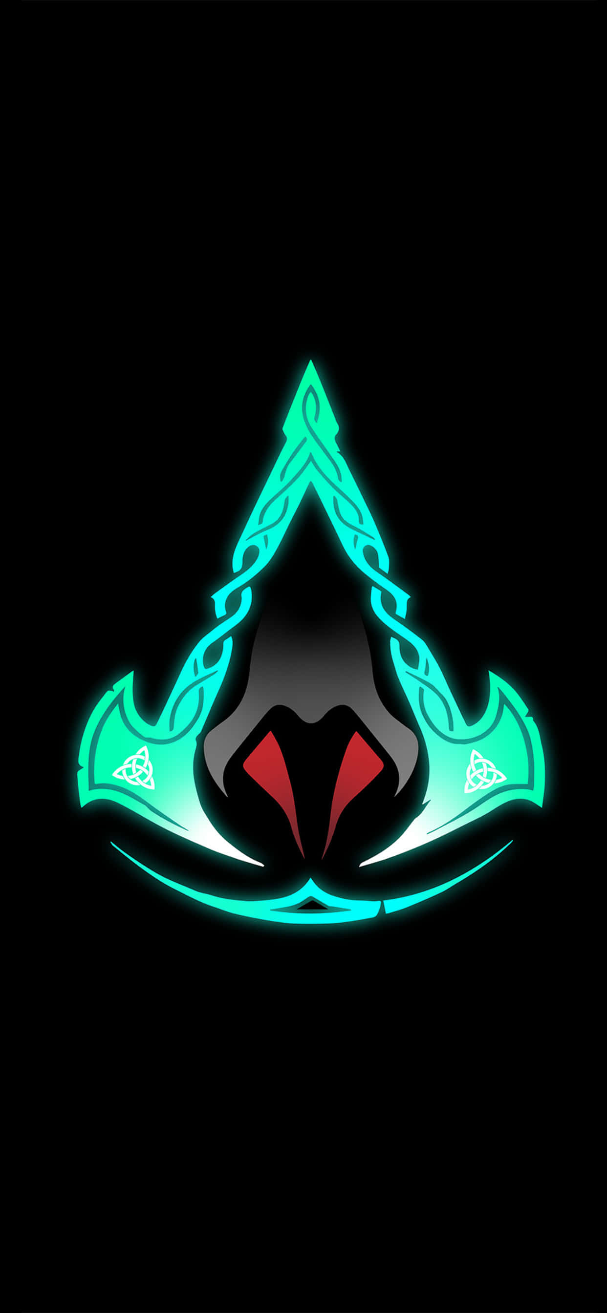 Logo de Assassin's Creed Fondo iPhone Xs Max Assassin's Creed Valhalla Fondos de pantalla