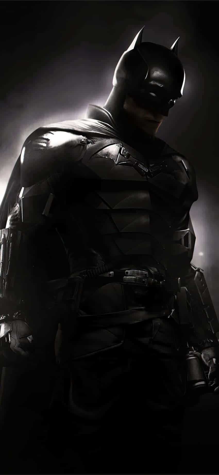 Logo de Batman en iPhone Negro Fondos de pantalla