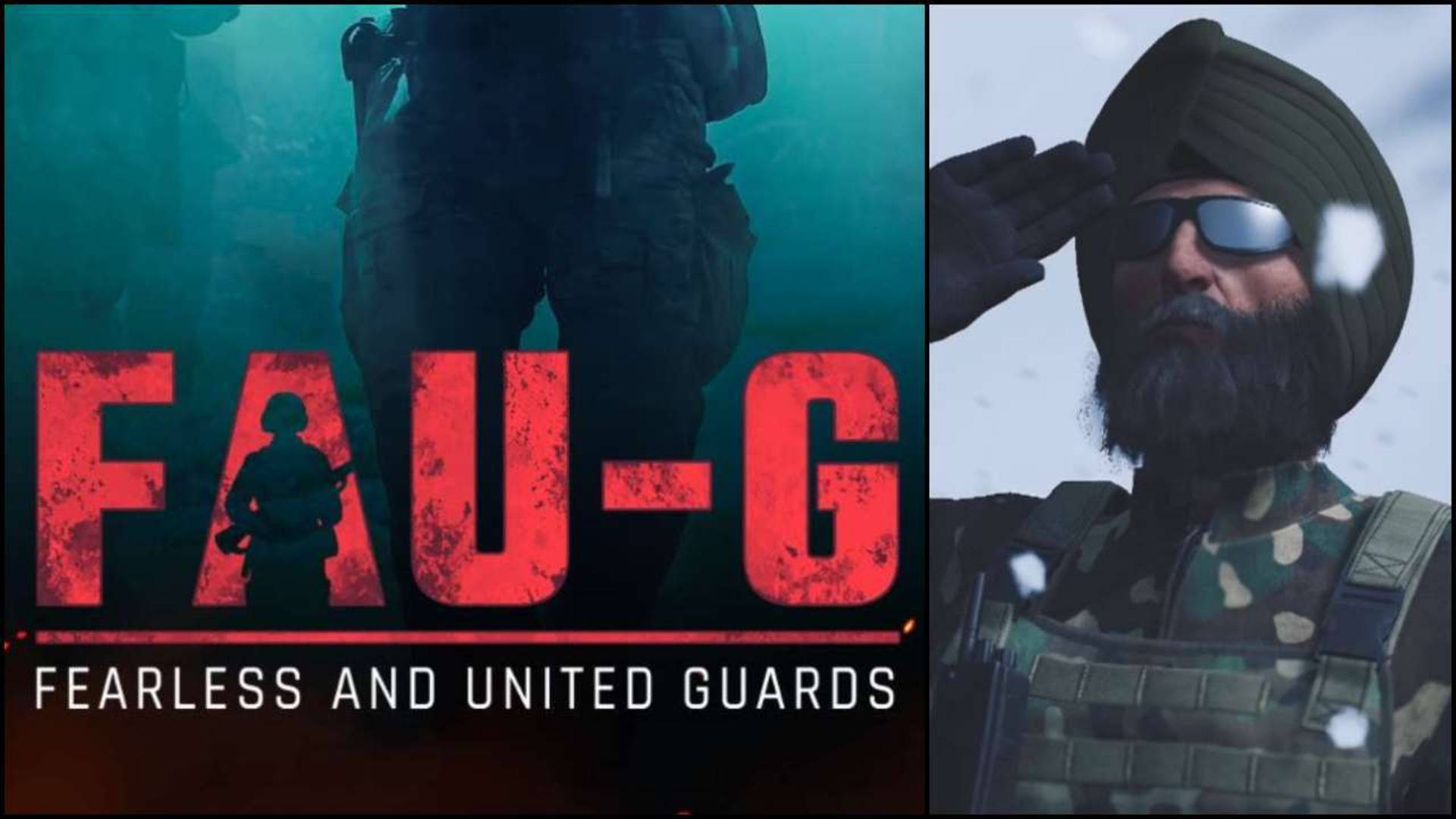 Logo de FAU-G Soldado Saludando Fondos de pantalla
