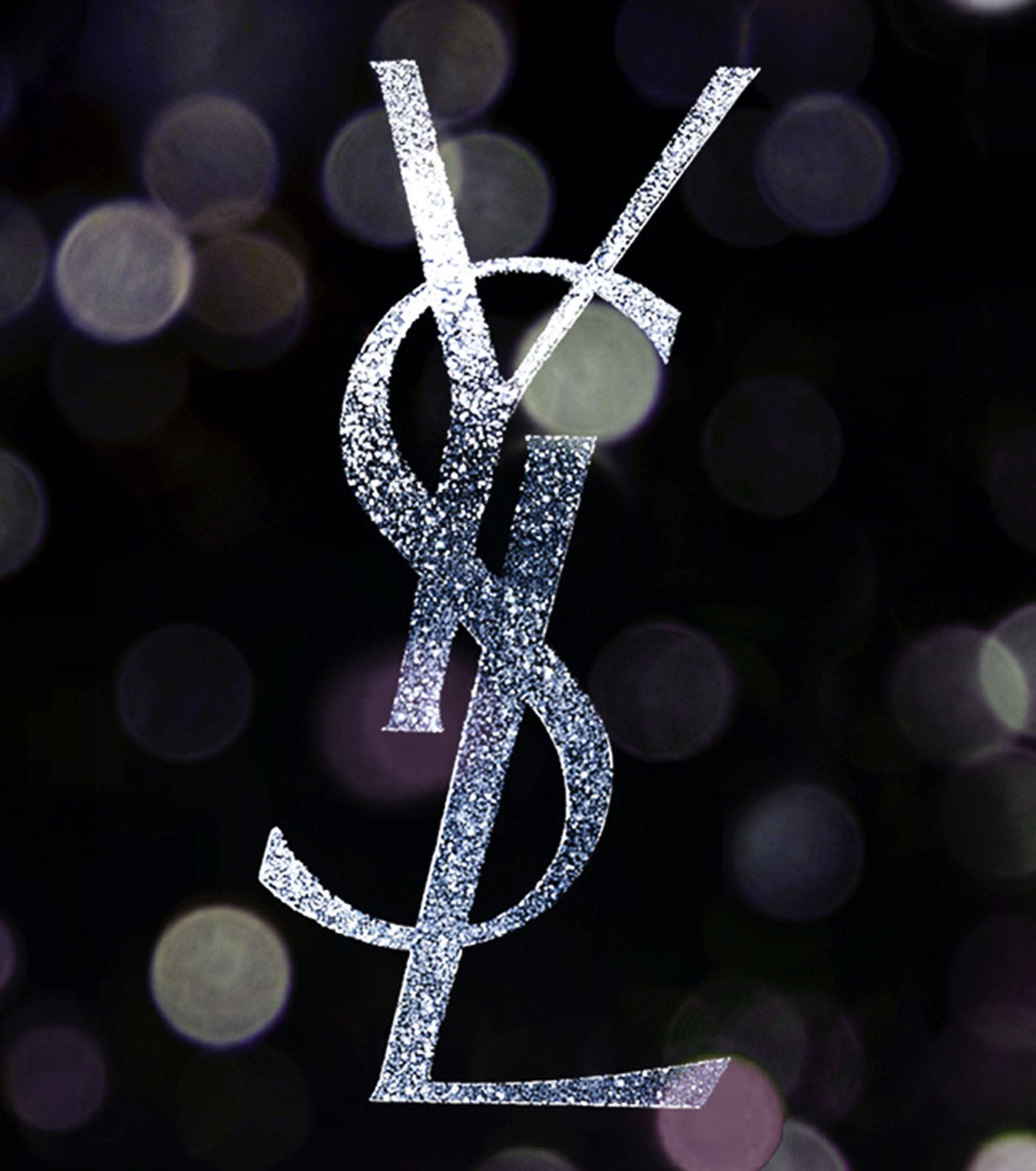 Logo de YSL Edición Navideña Fondos de pantalla