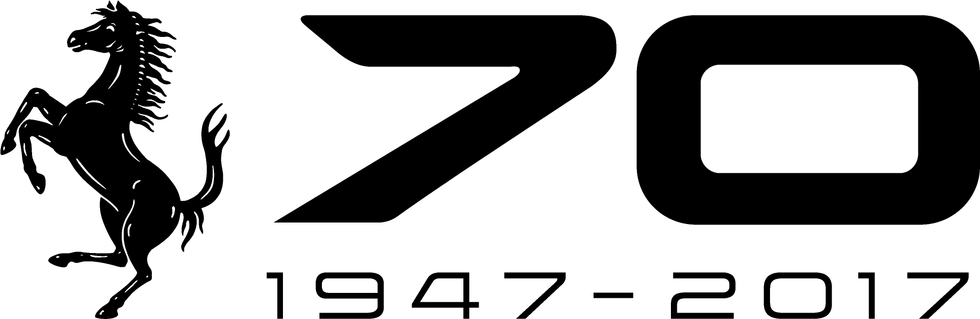 Logo del 70 Aniversario de Ferrari Fondos de pantalla