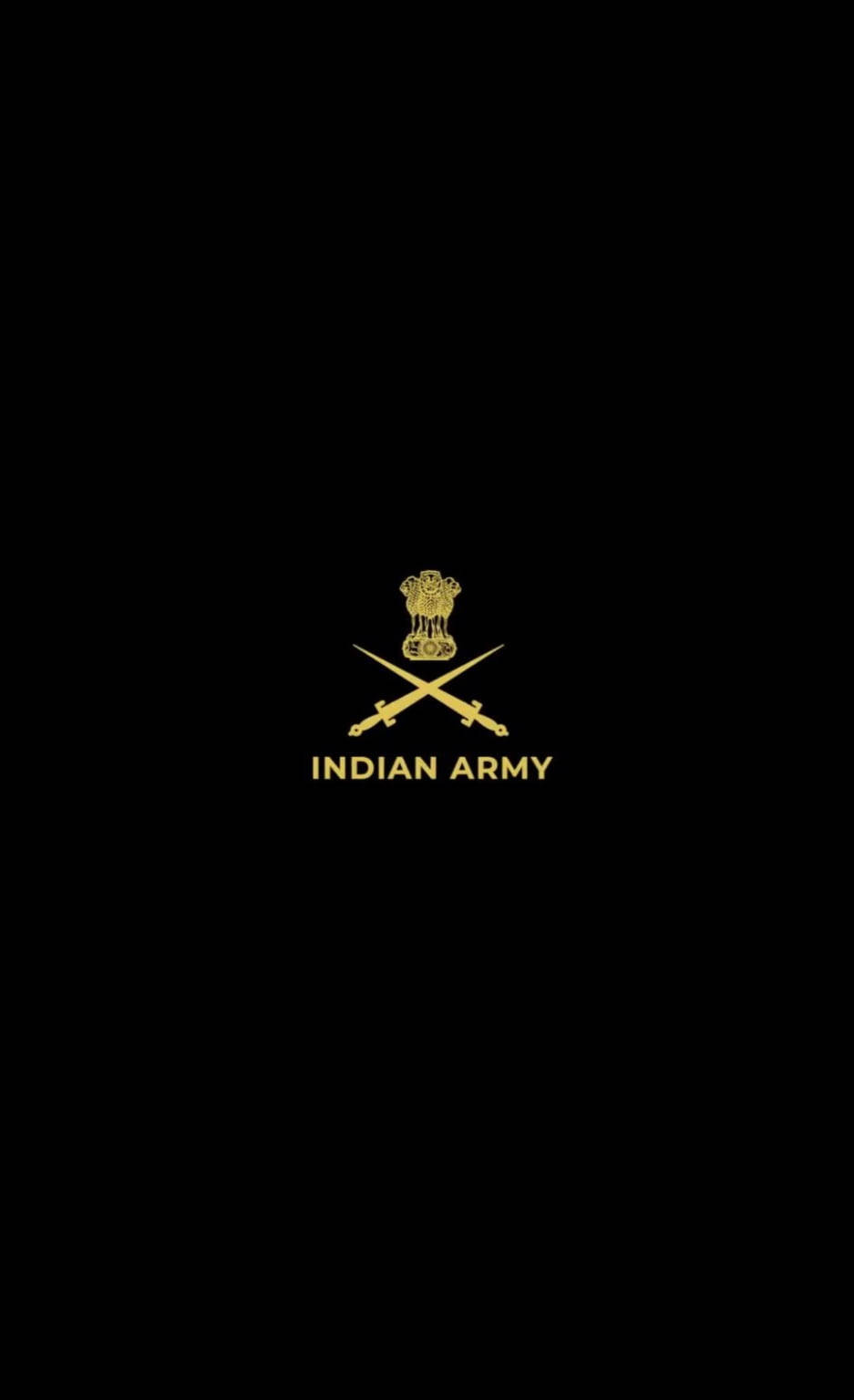 Logo del Ejército Indio Minimalista Fondos de pantalla