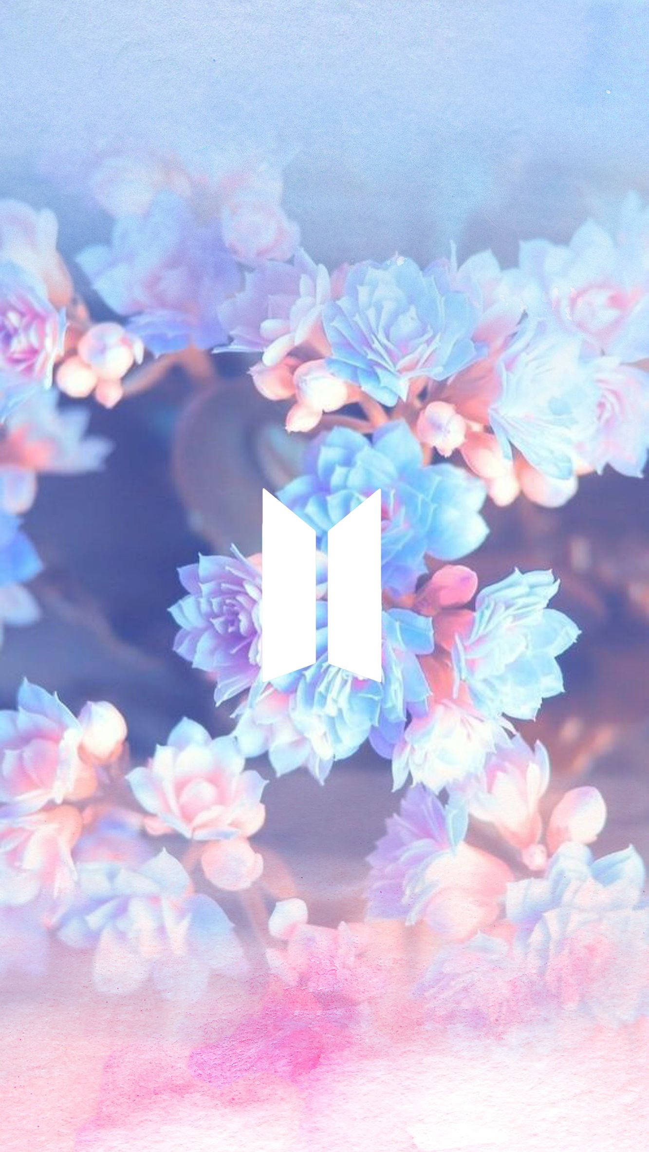 Logo floral de BTS Fondos de pantalla