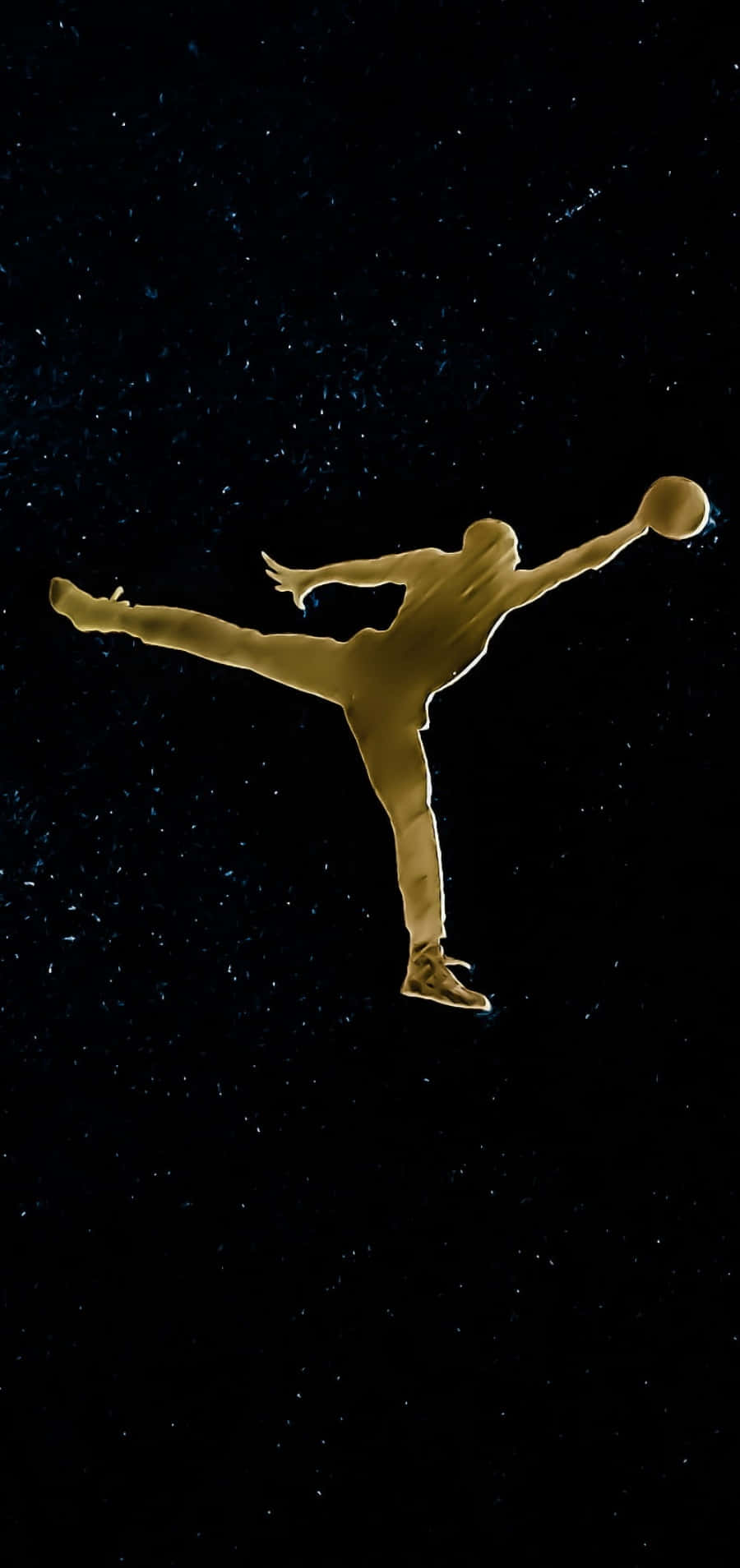Logo Galaxy Jordan Dorado Fondos de pantalla