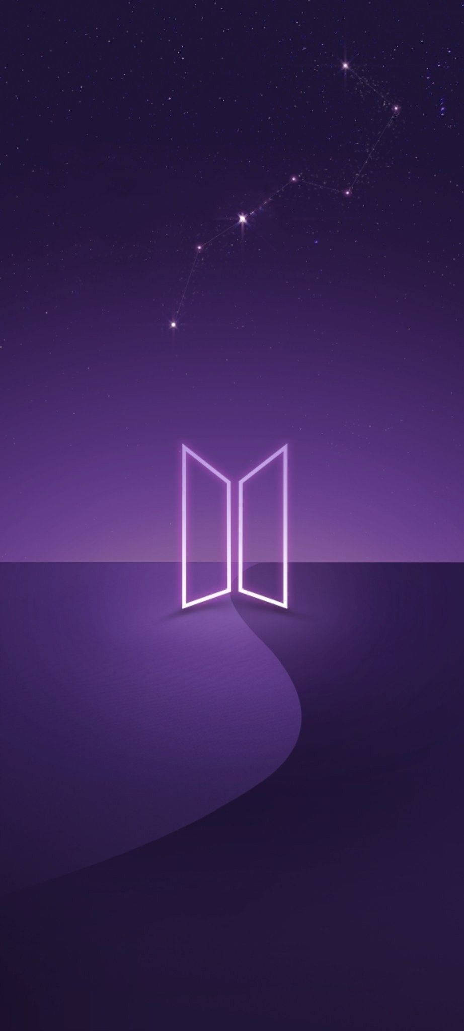 Logo Violeta de BTS Fondos de pantalla