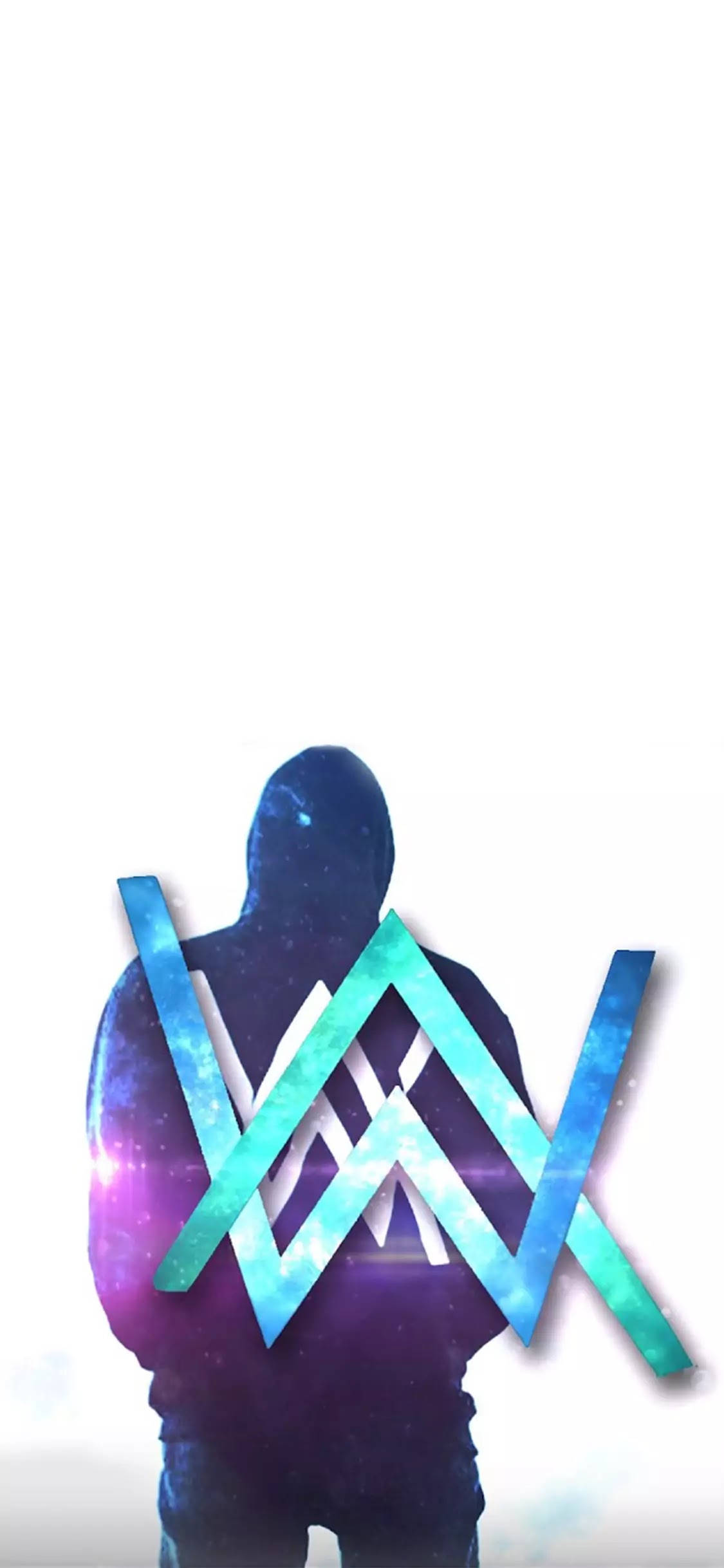 Logotipo azul de Alan Walker Fondos de pantalla