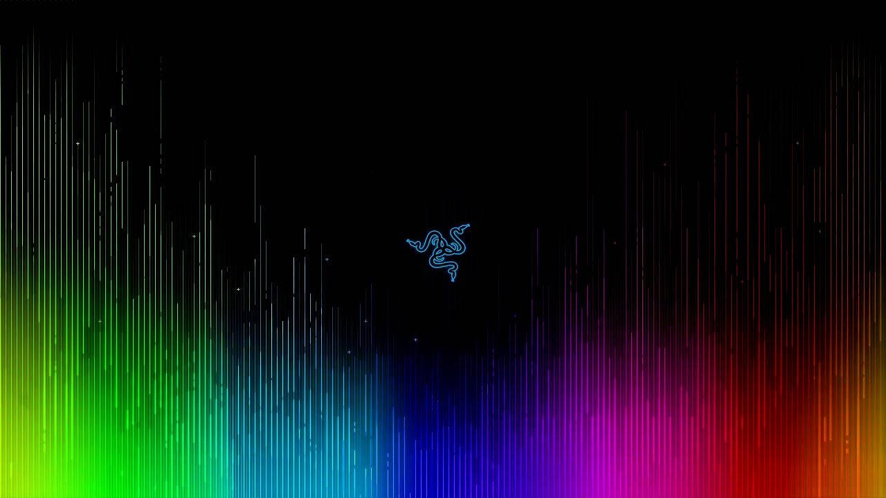 Logotipo Azul de Razer RGB 4K Fondos de pantalla