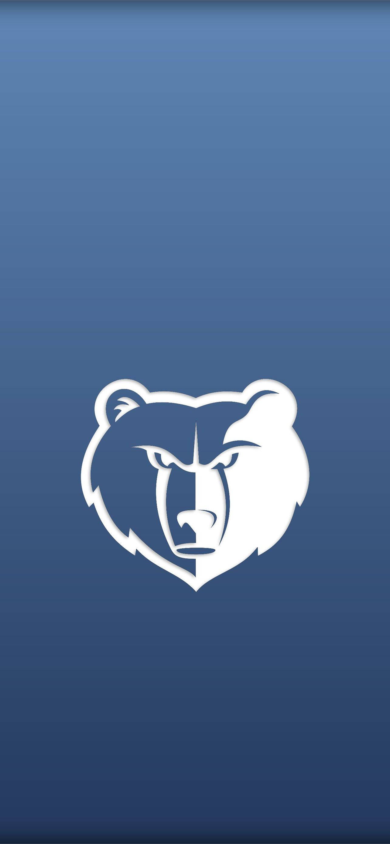 Logotipo blanco de Memphis Grizzlies Fondos de pantalla