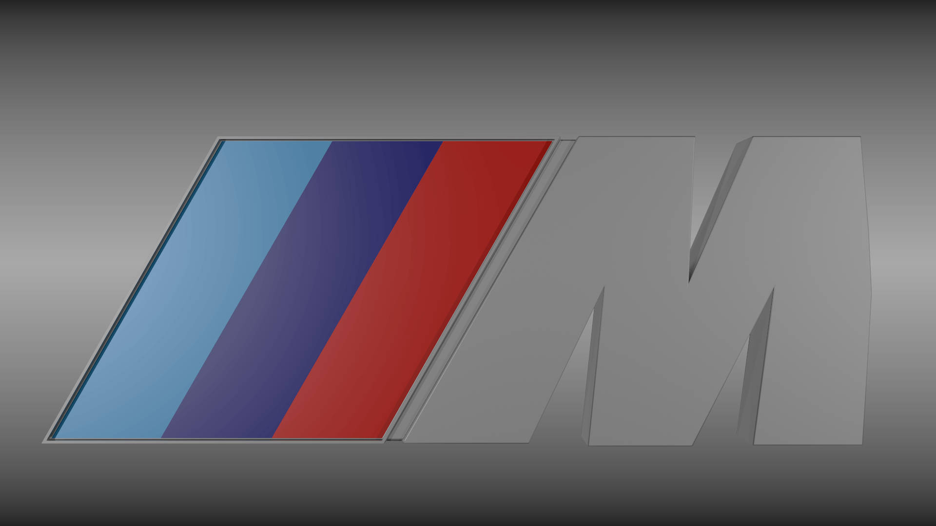 Logotipo BMW M en gris Fondos de pantalla