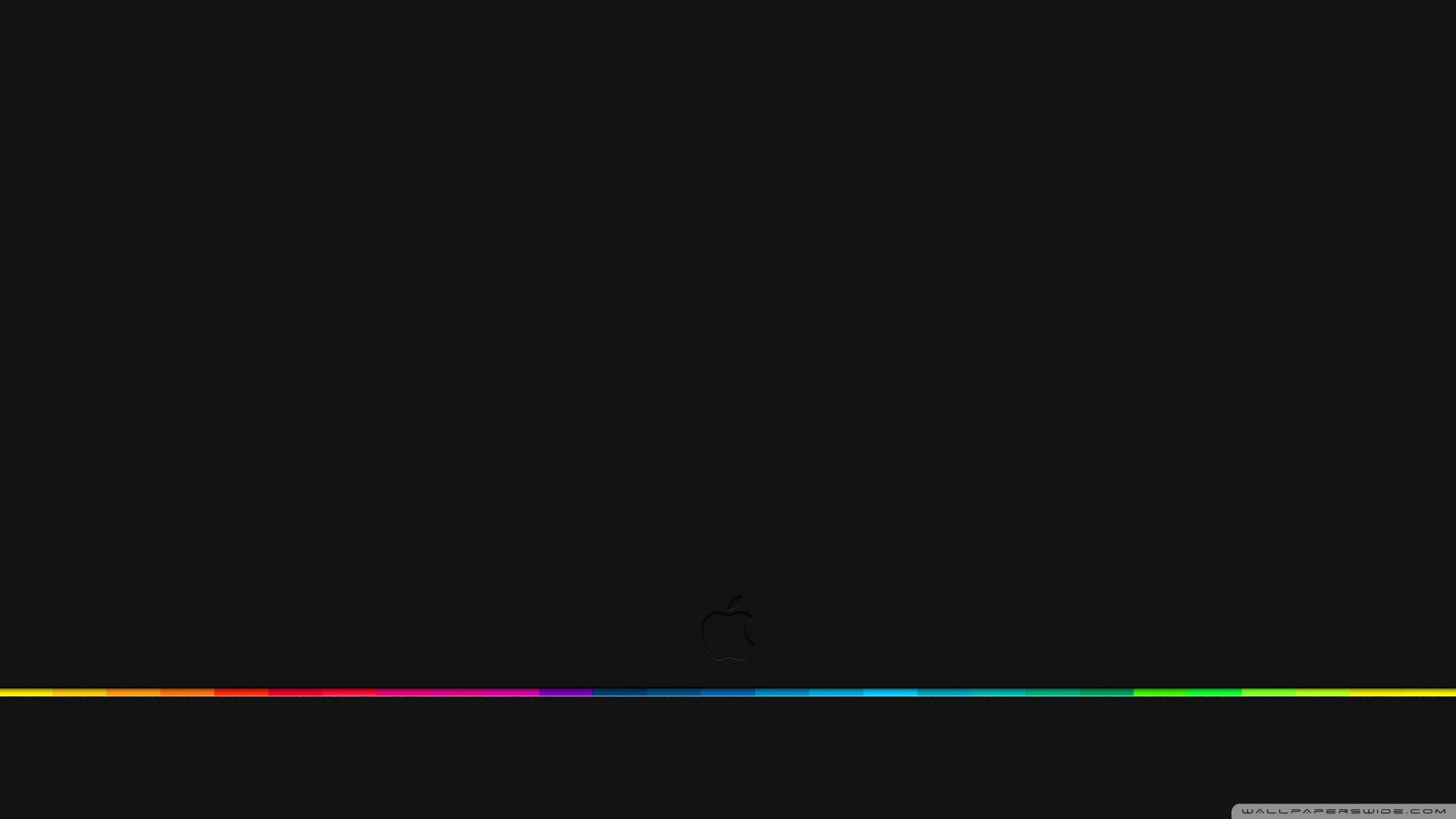Logotipo de Apple en línea RGB 4K Fondos de pantalla