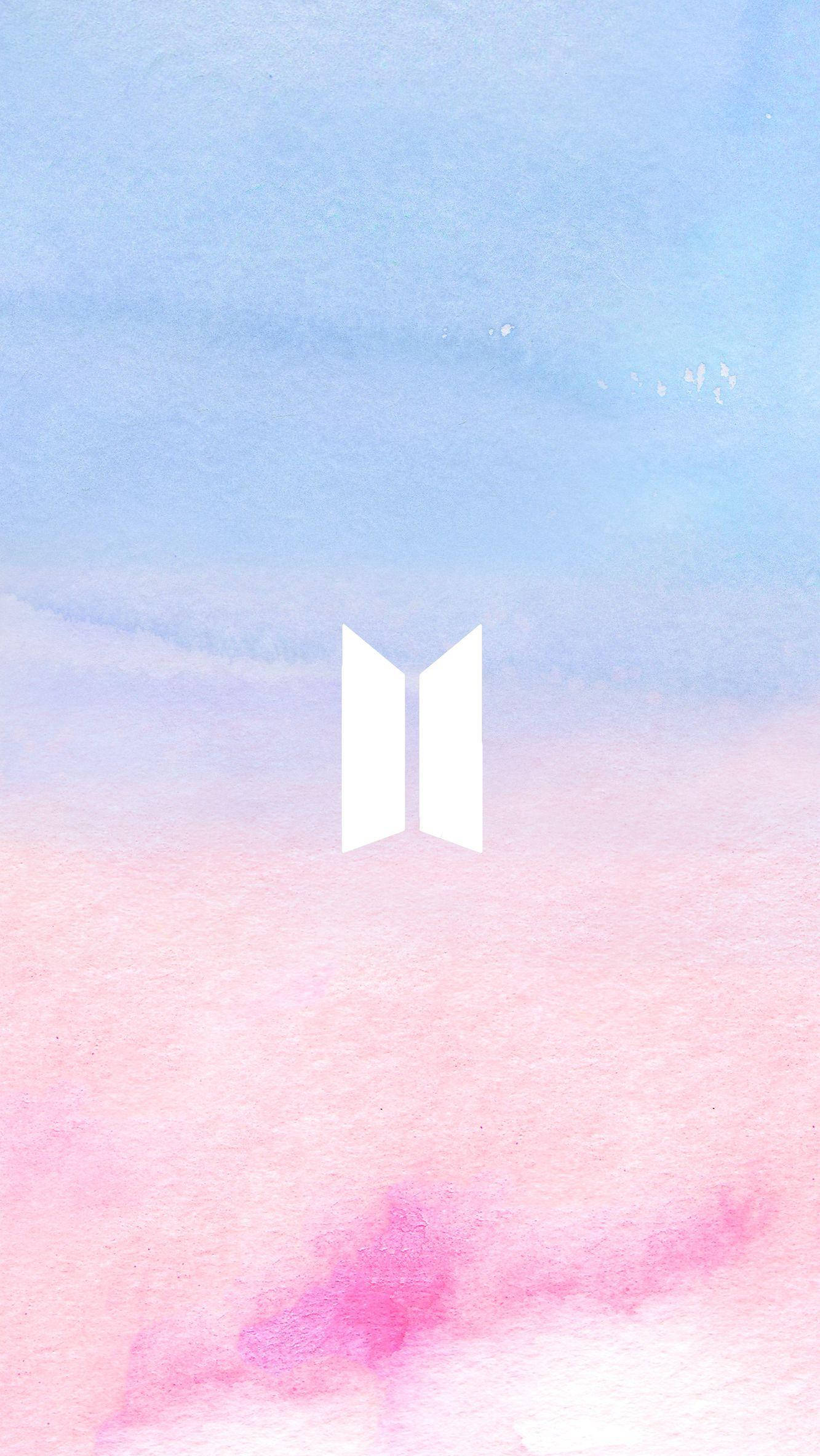 Logotipo de BTS en Pastel Fondos de pantalla