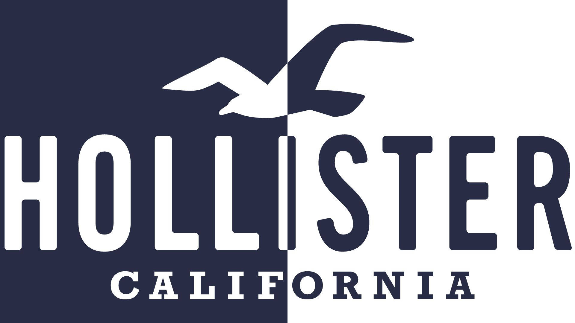 Logotipo de Hollister en dos tonos Fondos de pantalla