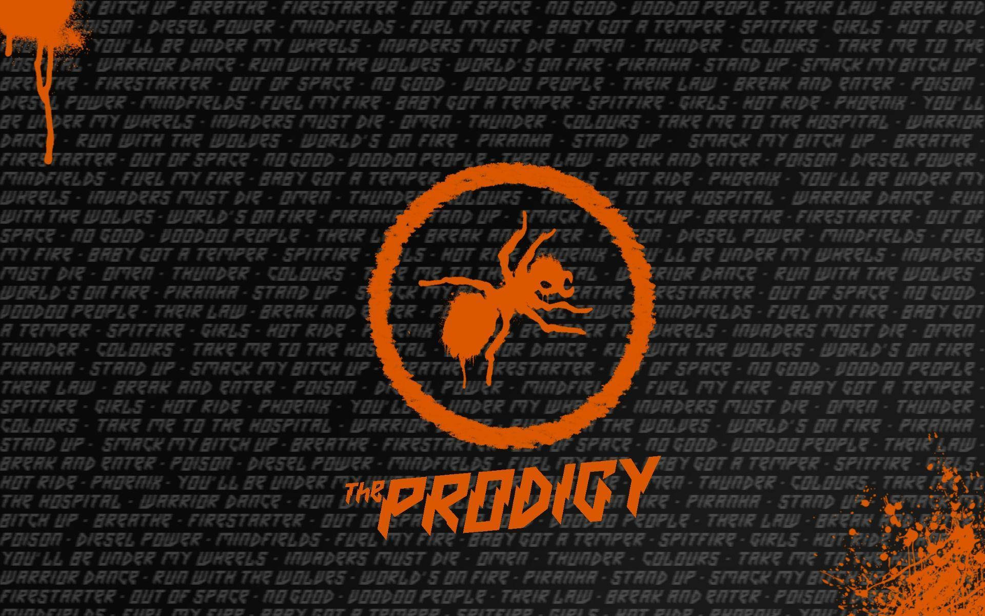 Logotipo de la banda The Prodigy Fondos de pantalla